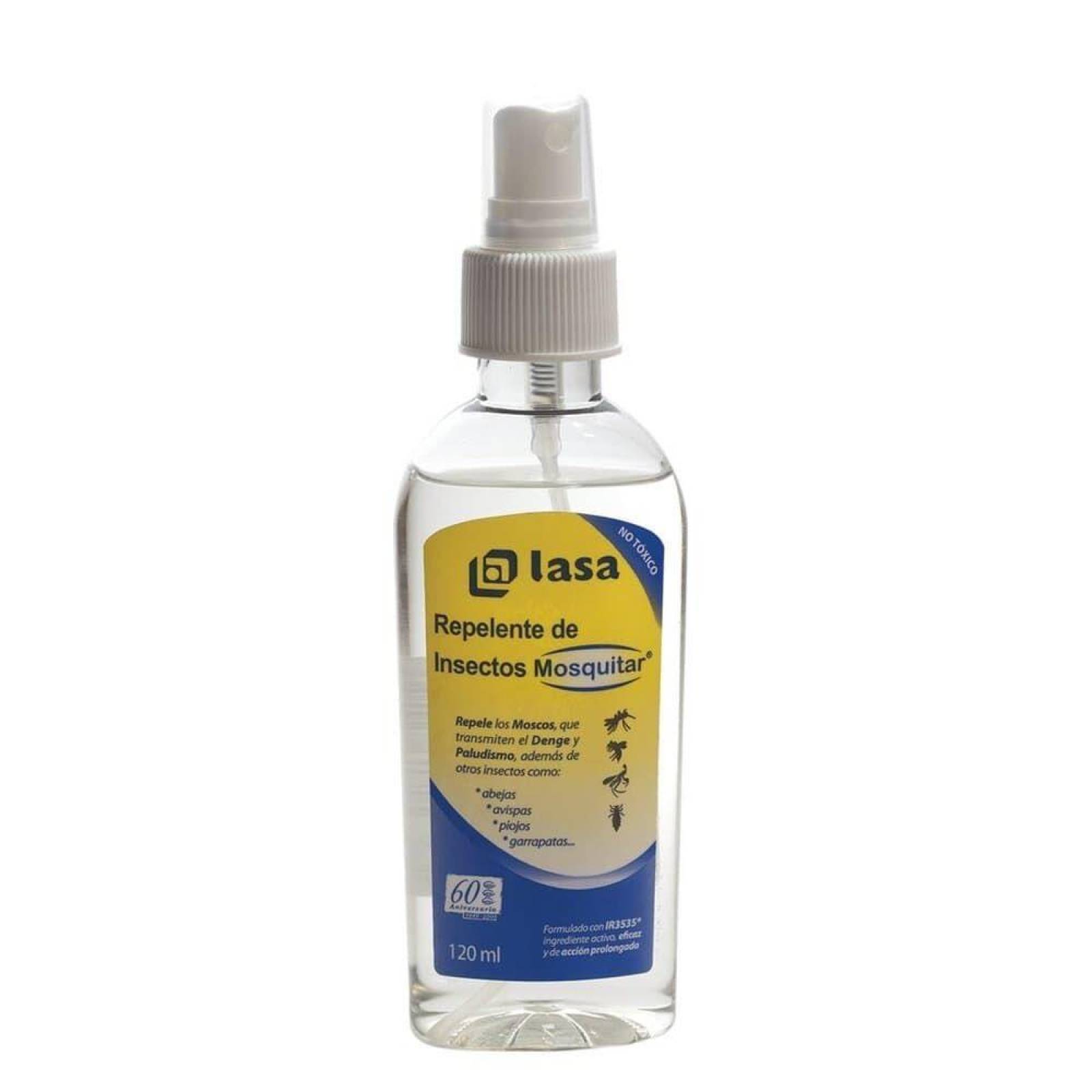 Mosquitar Repelente De Insectos Frasco Spray Con 120mL 