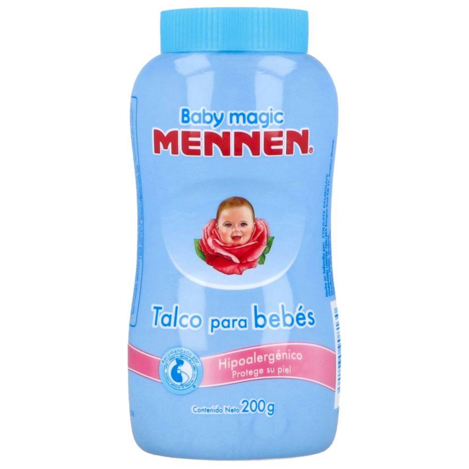 Mennen Talco Azul Frasco Con 200 g 