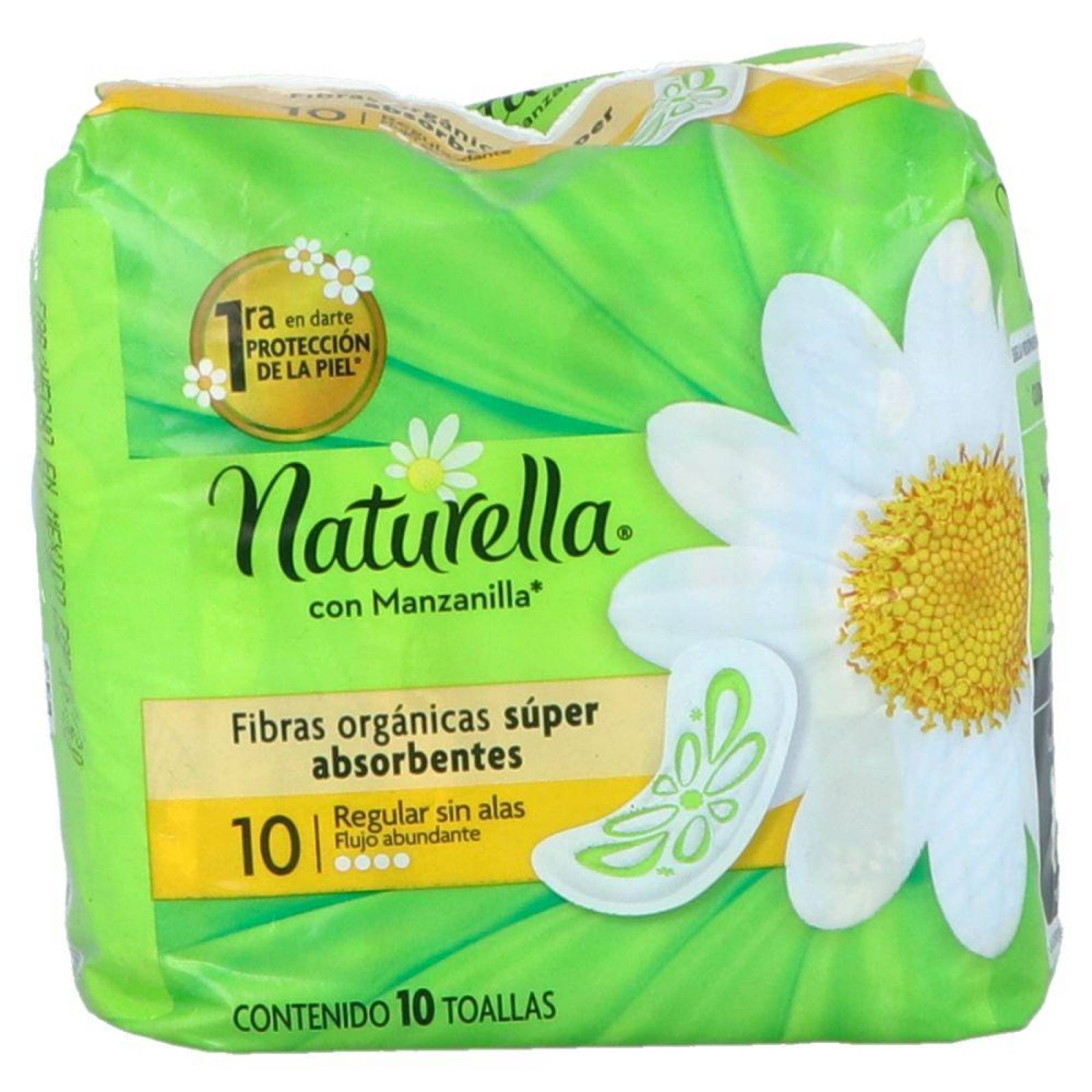 NATURELLA TOALLAS NORMAL S/ALAS C/10 