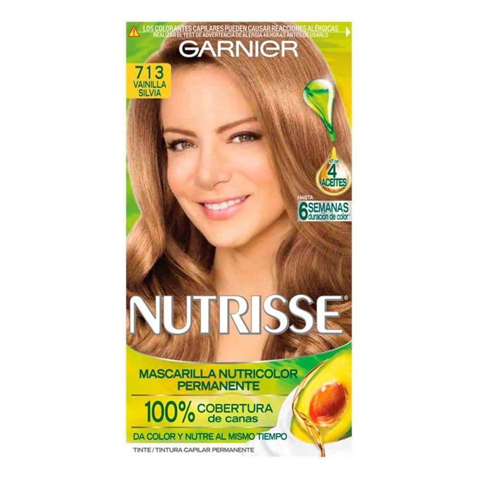 GARNIER NUTRISSE TINTE COLOR VAINILLA SILVIA 
