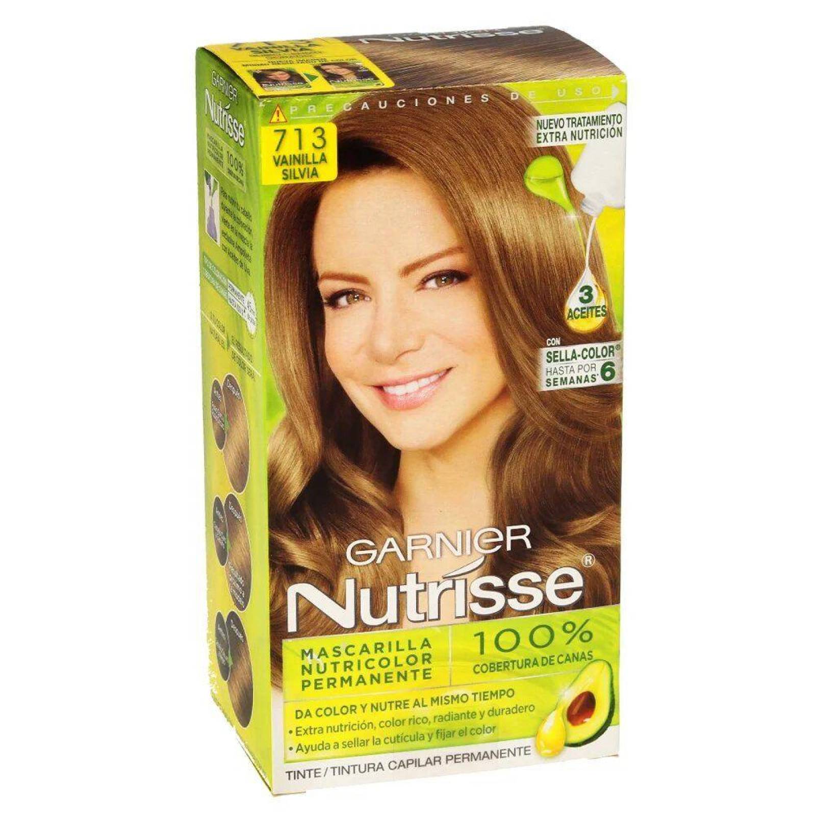 GARNIER NUTRISSE TINTE COLOR VAINILLA SILVIA 