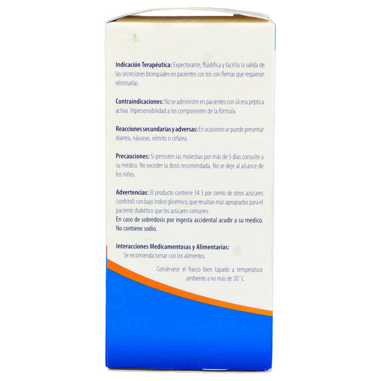 Broxol Solución Pediátrica 750 mg Frasco Con Gotero 30 mL 