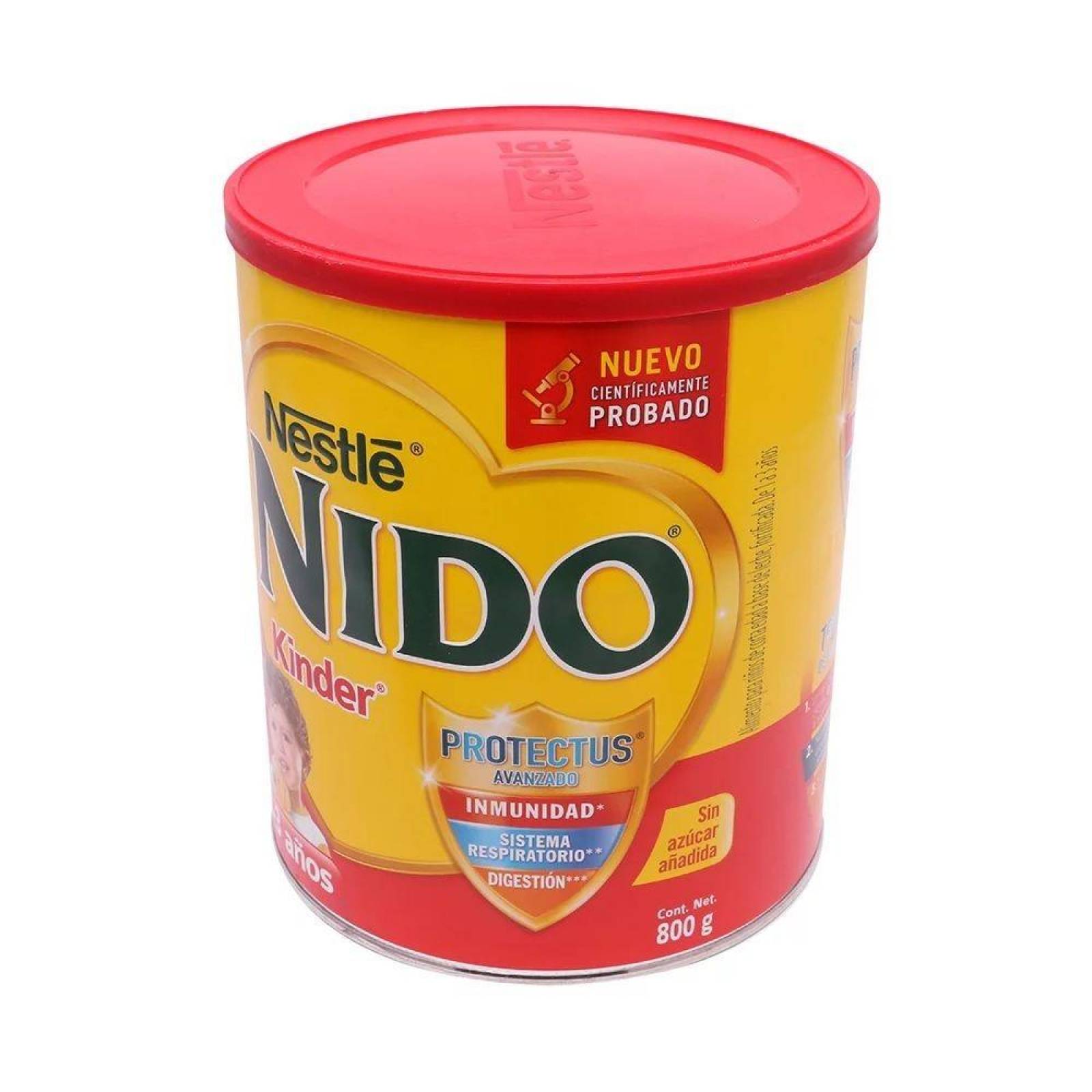 Nido Kinder 1 a 3 años Lata Con 800 g De Leche En Polvo 