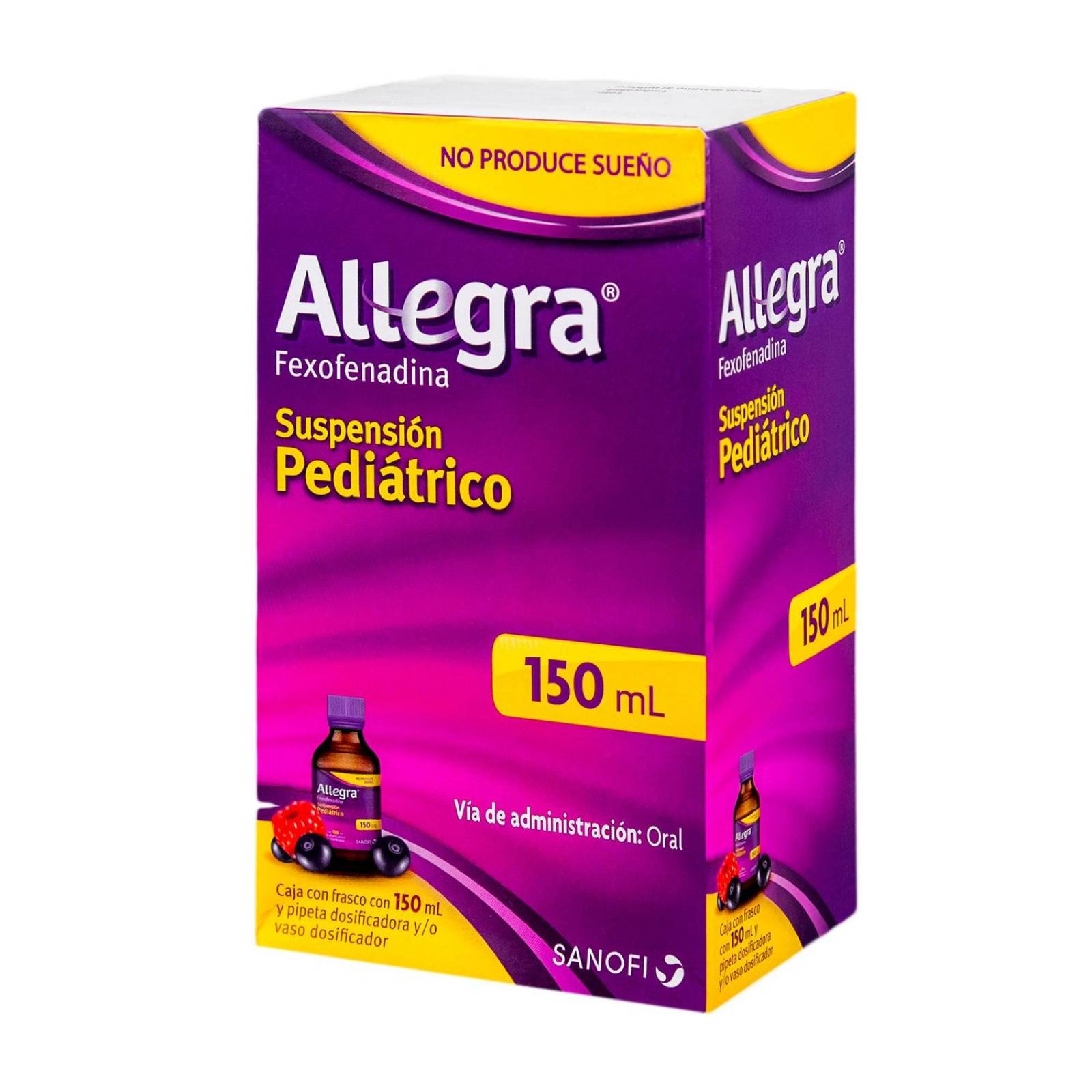 Allegra Suspensión 600 mg Frasco Con 150 mL 