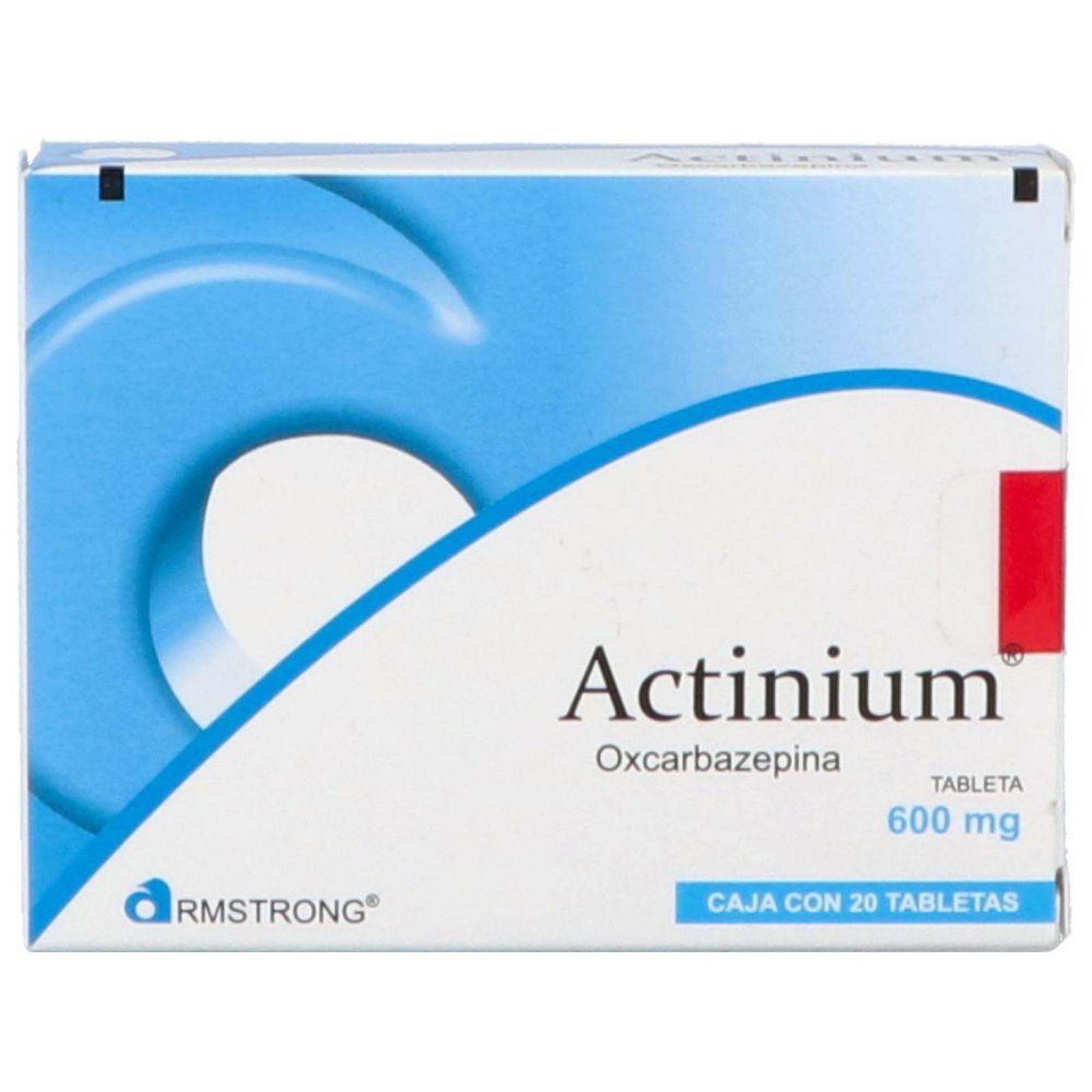 Actinum 600 mg Caja Con 20 Tabletas 