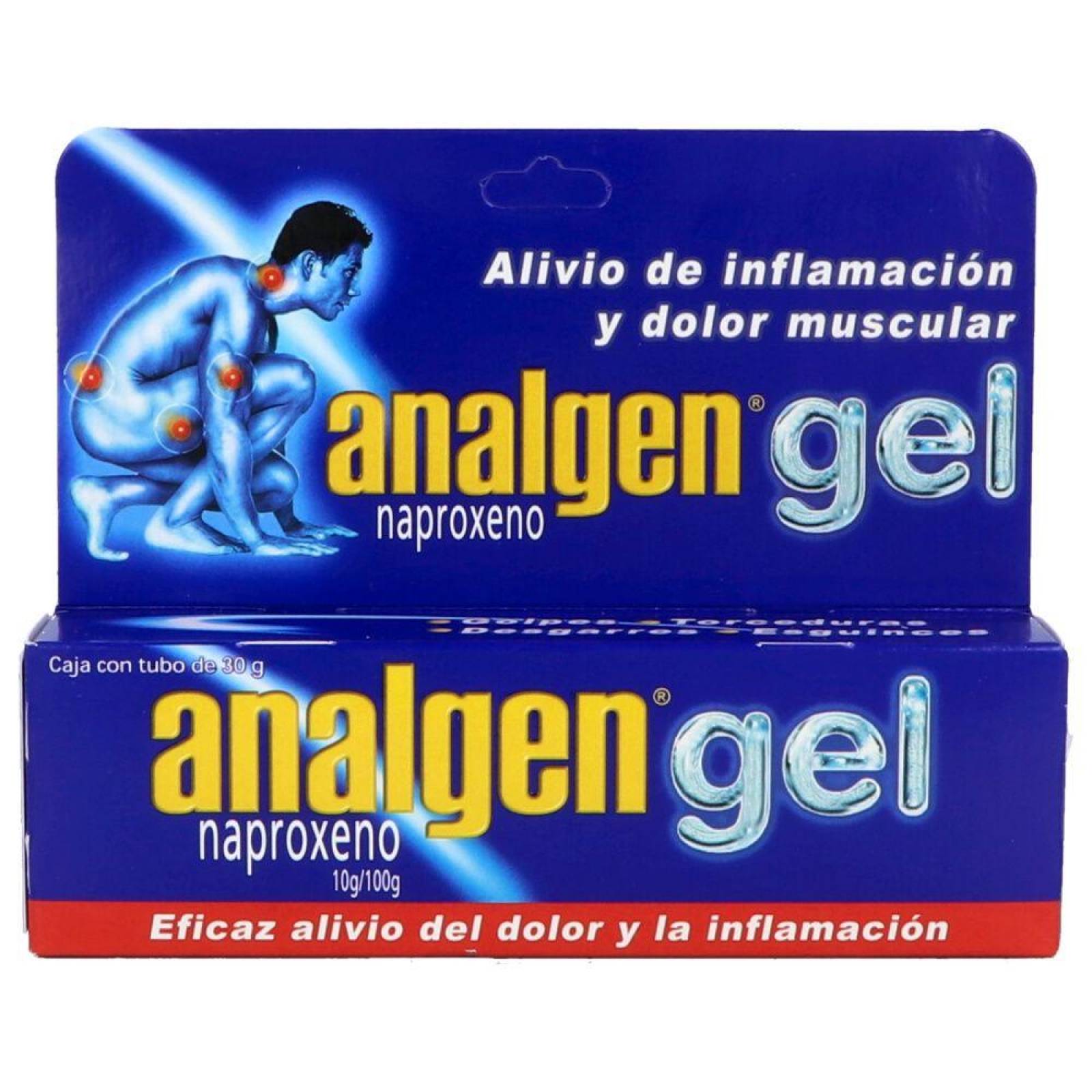 Analgen Gel Caja Con Tubo Con 30 g 