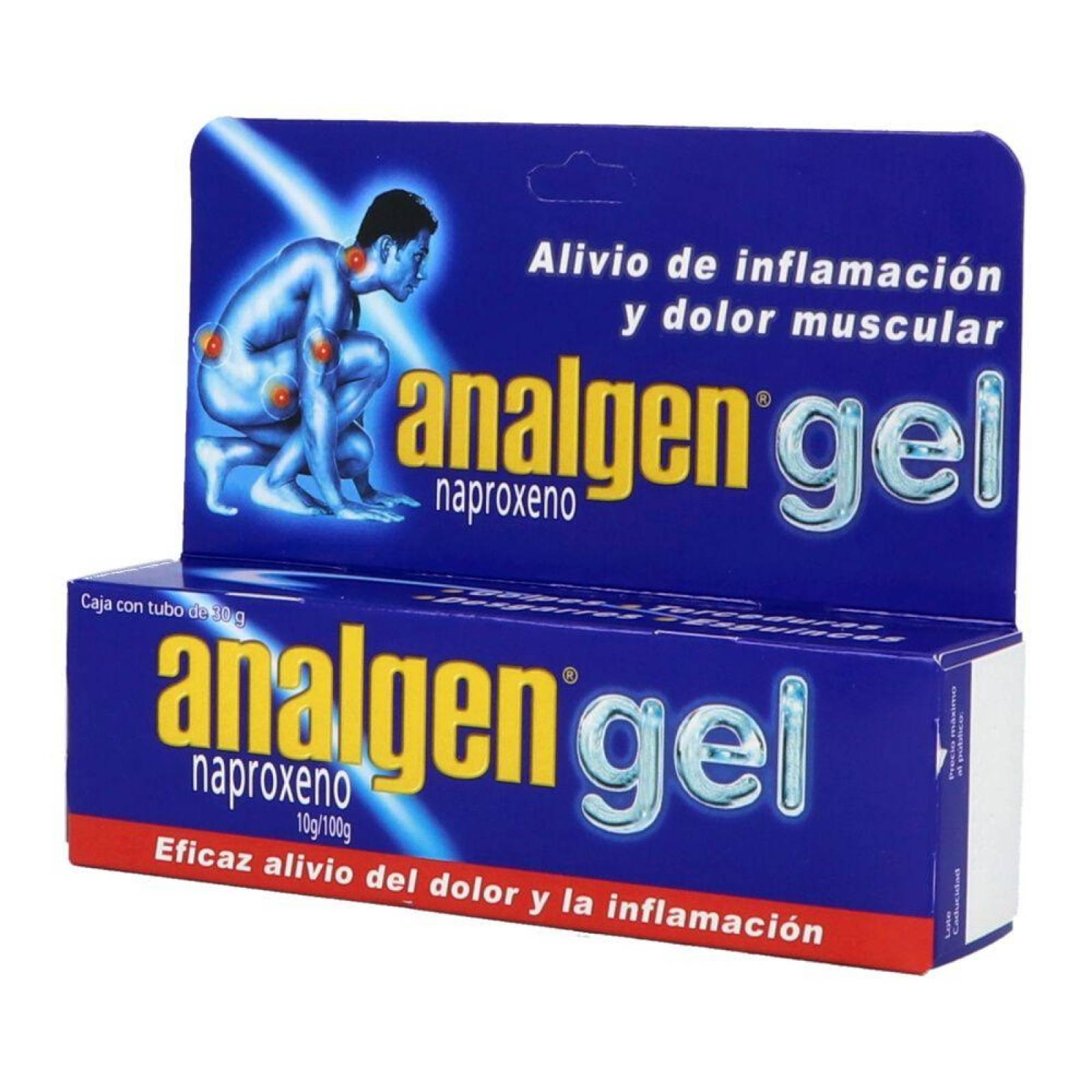 Analgen Gel Caja Con Tubo Con 30 g 