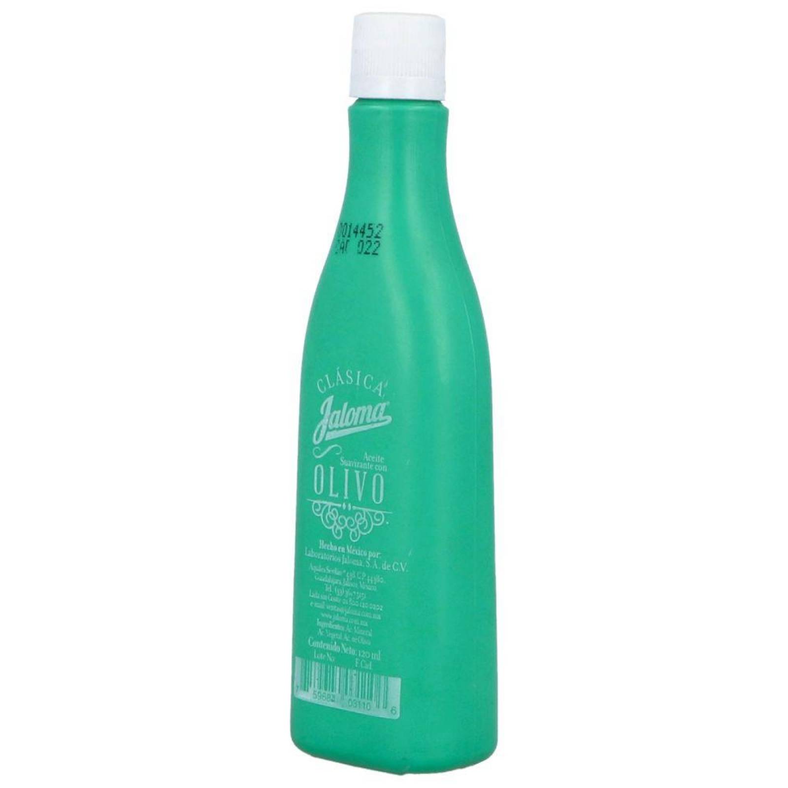Aceite Suavizante Con Olivo Frasco Con 120 mL 