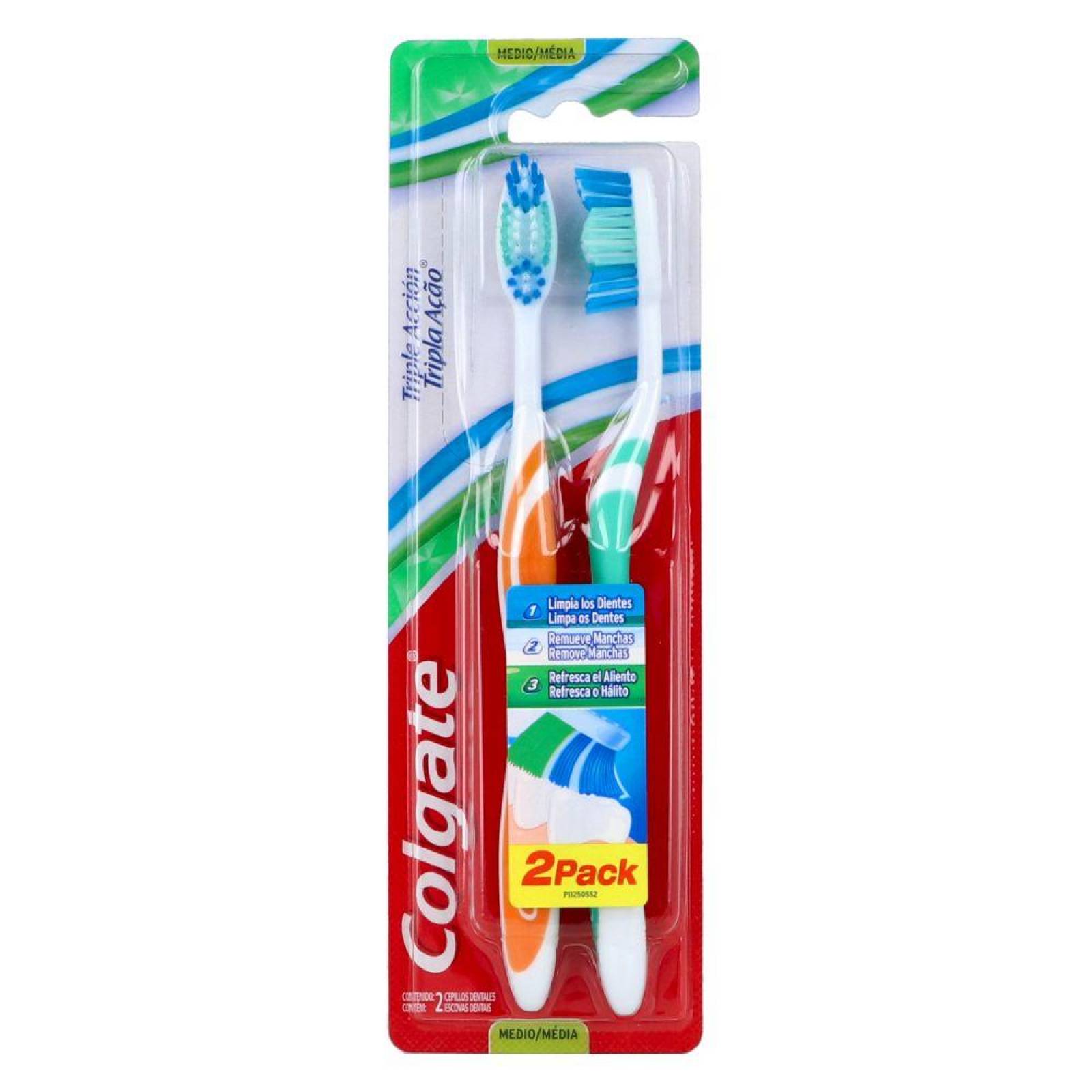 CEPILLO DENTAL COLGATE TRIPLE ACCIÓN 