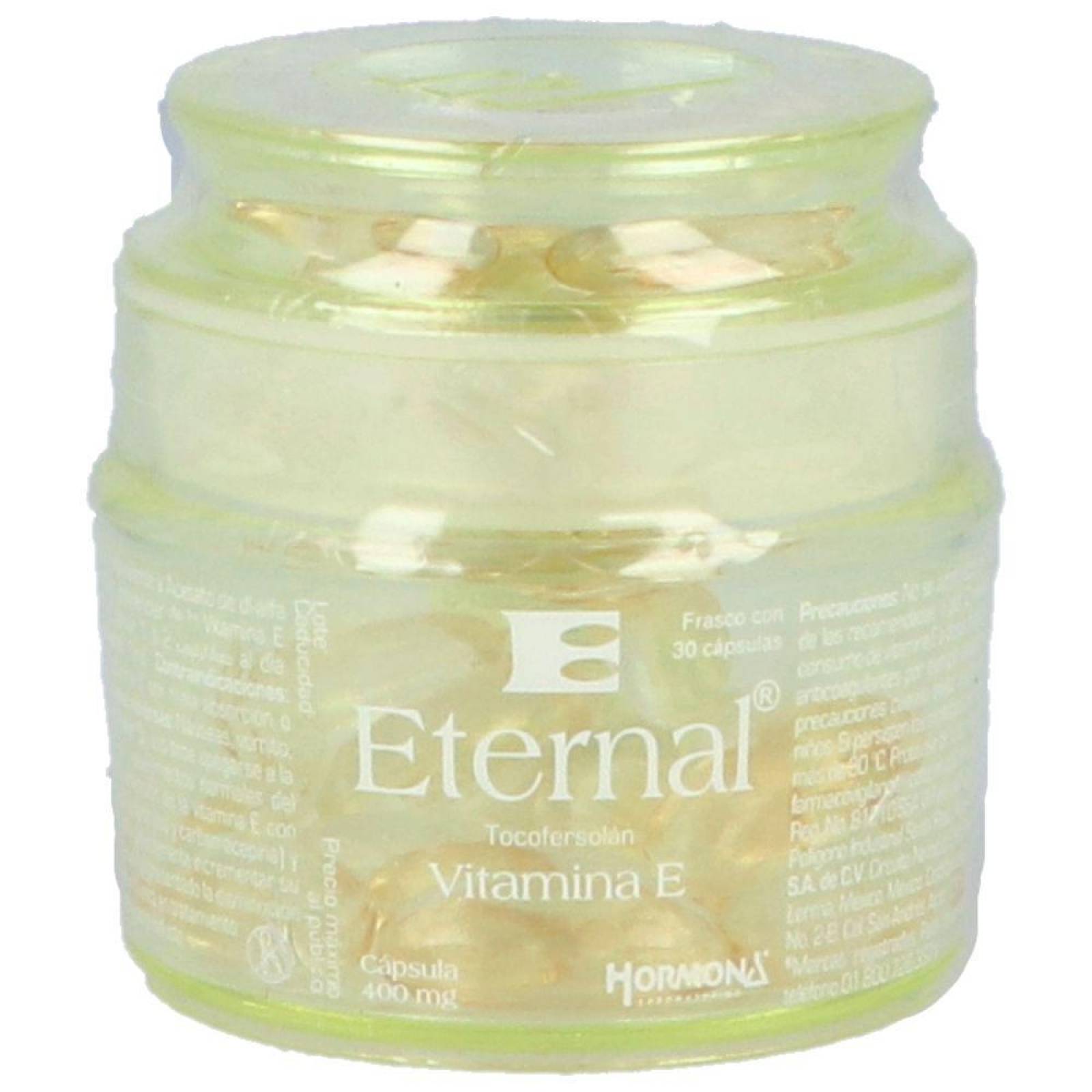 Vit-E-Eternal 400 mg Frasco Con 30 Cápsulas 
