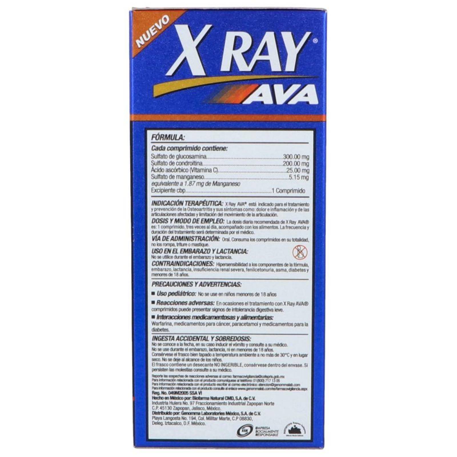 X Ray Ava Caja Con 30 Comprimidos 