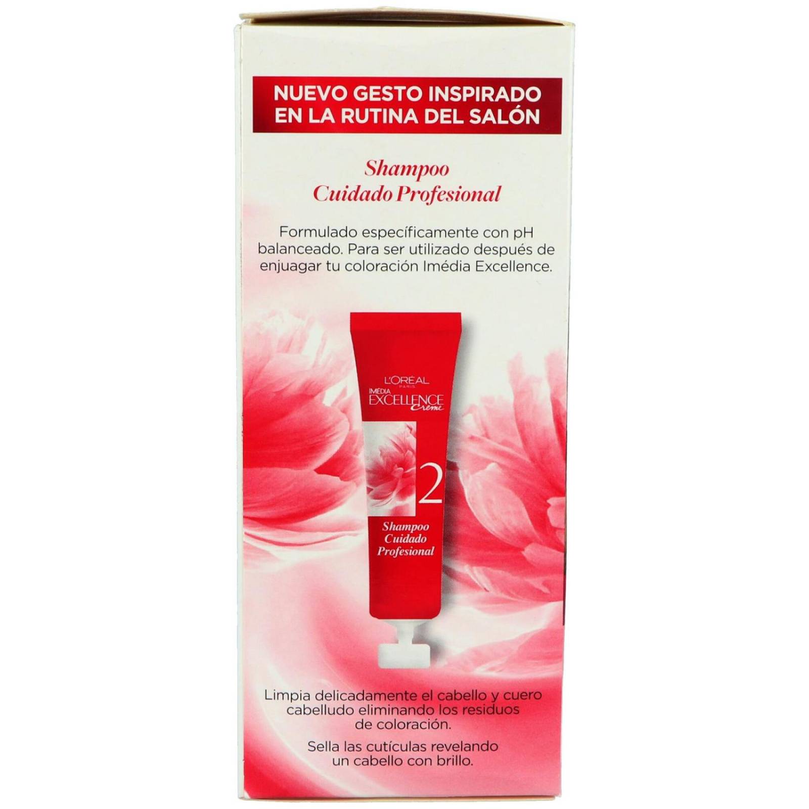 Tinte Para Cabello Loreal Paris Imédia Excellence Color Rubio Oscuro Cenizo 6.1 