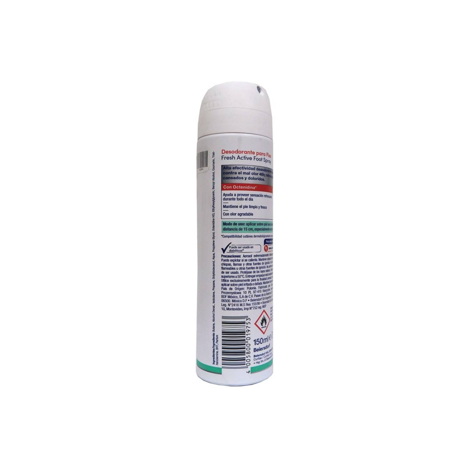 CURITAS Foot Expert Fressh Active Aerosol Con 150mL 