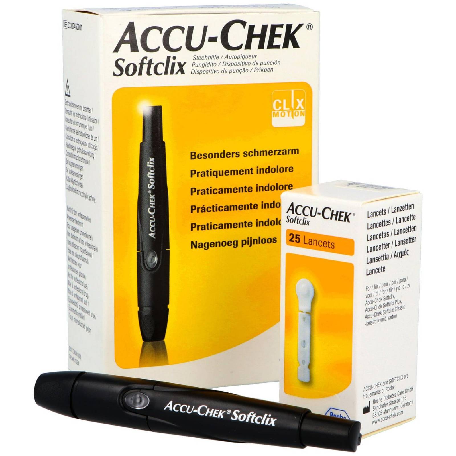 Accu Chek Softclix Kit Caja Con 1 Dispositivo 