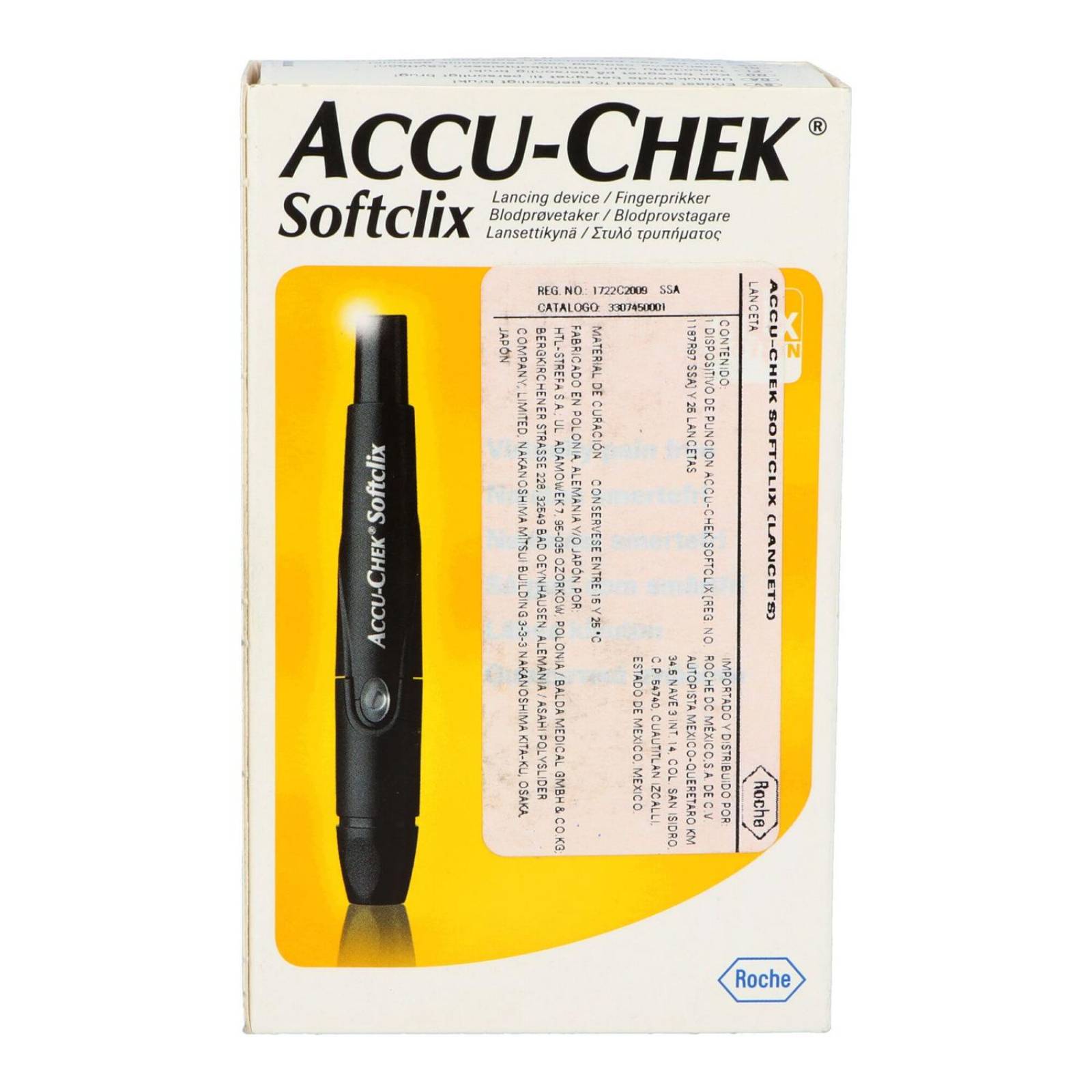 Accu Chek Softclix Kit Caja Con 1 Dispositivo