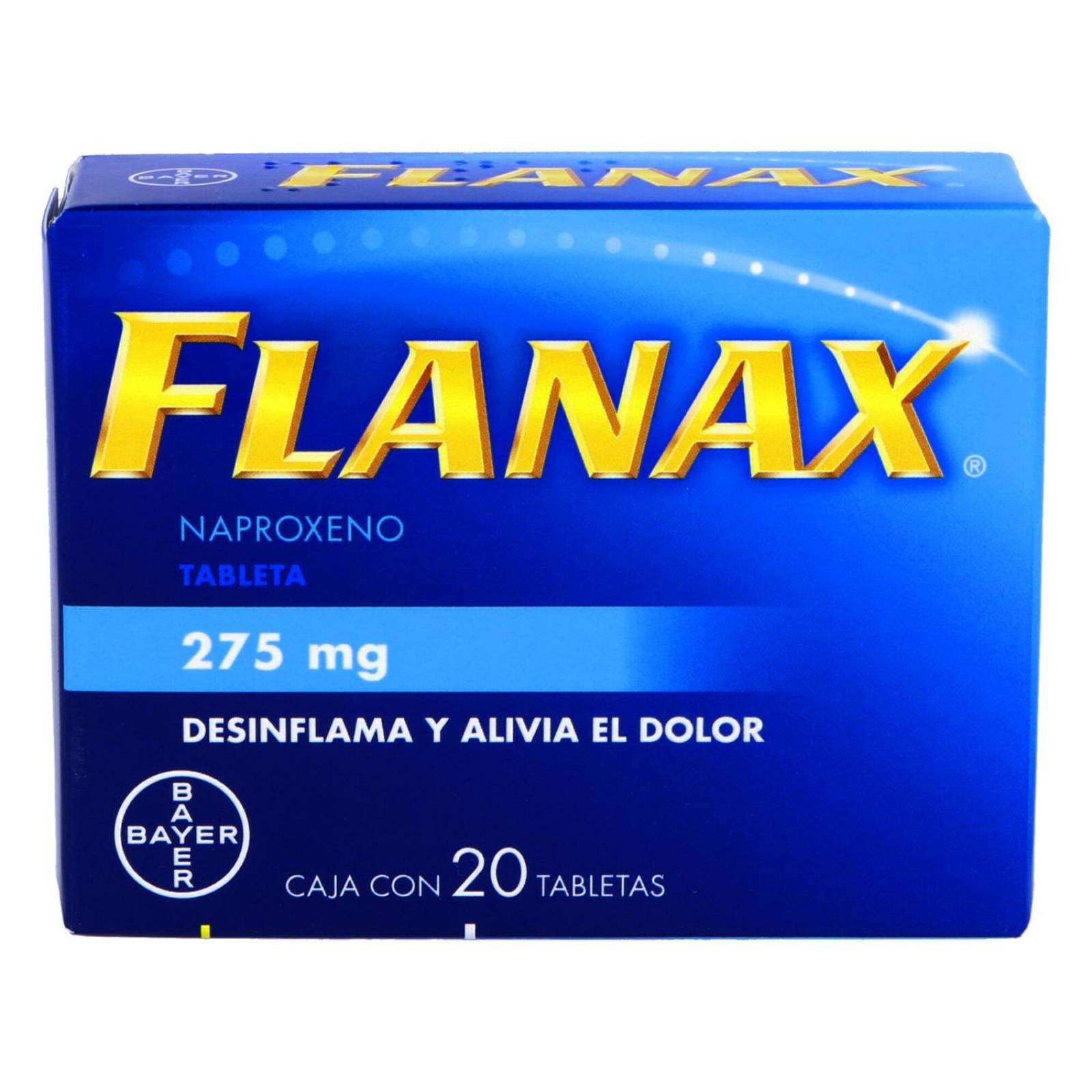 Flanax 275 mg Caja Con 20 Tabletas 
