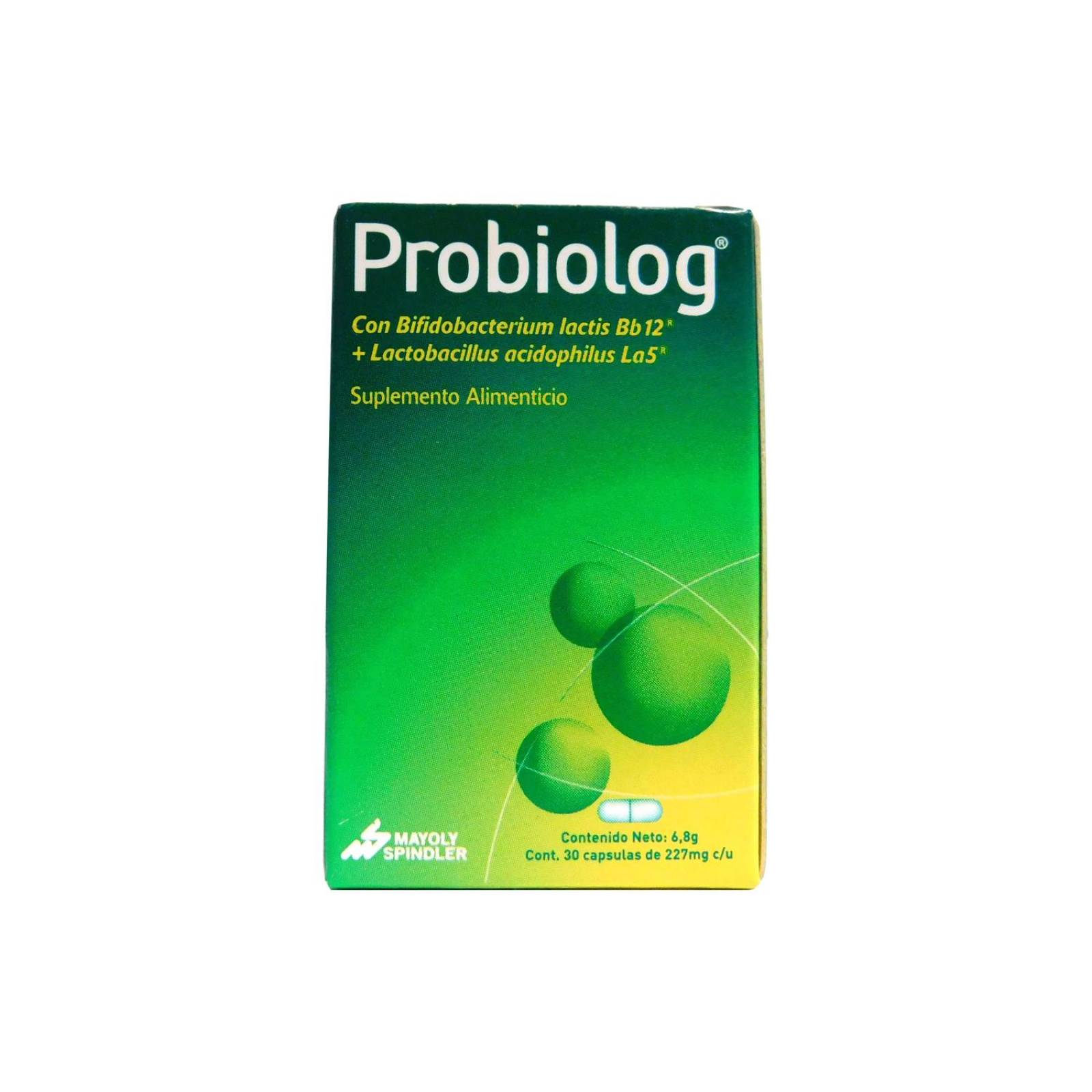 Probiolog 230 mg Caja Con Frasco Con 30 Cápsulas 