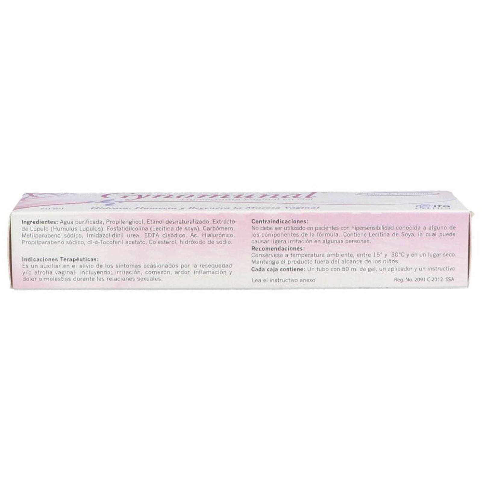 Gynomunal Gel Caja Con Tubo Con 50 mL 