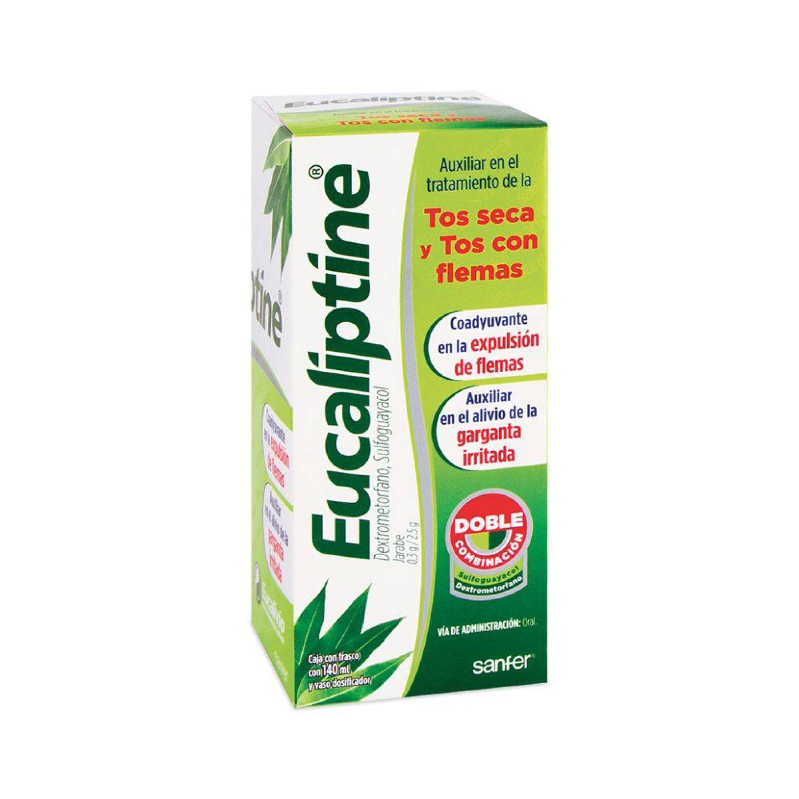 Eucaliptine Frasco Con Jarabe 140 mL 