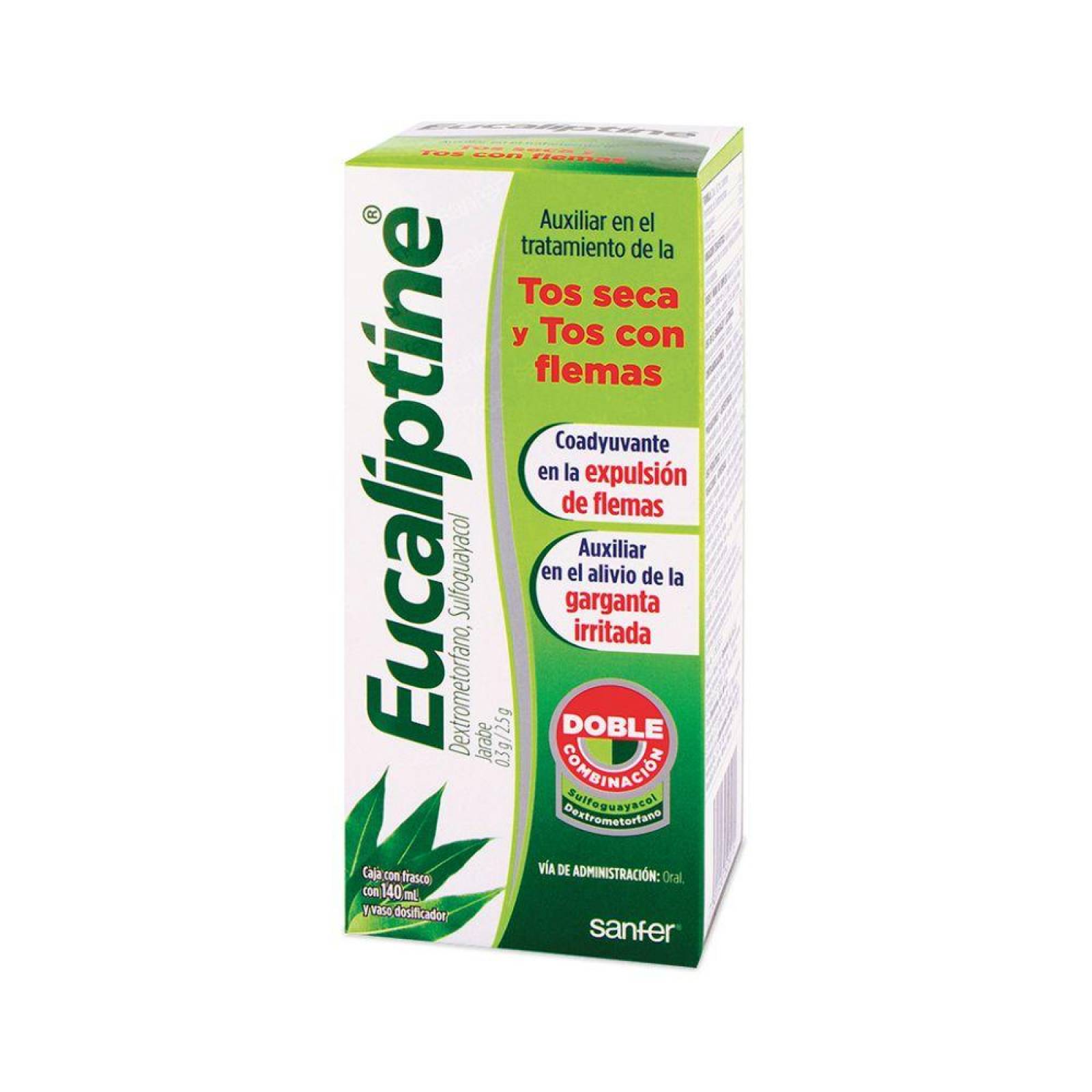 Eucaliptine Frasco Con Jarabe 140 mL 