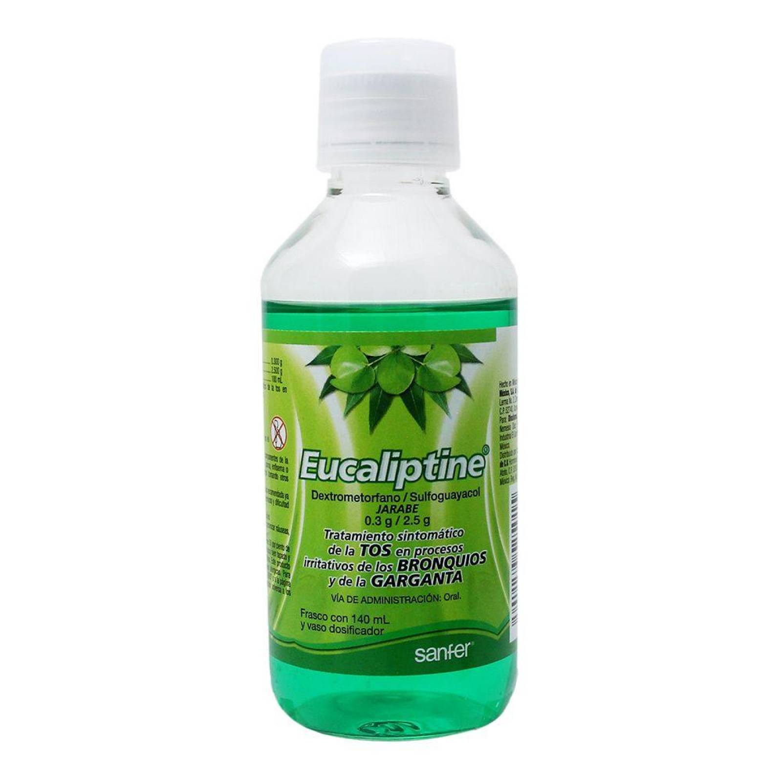 Eucaliptine Frasco Con Jarabe 140 mL 