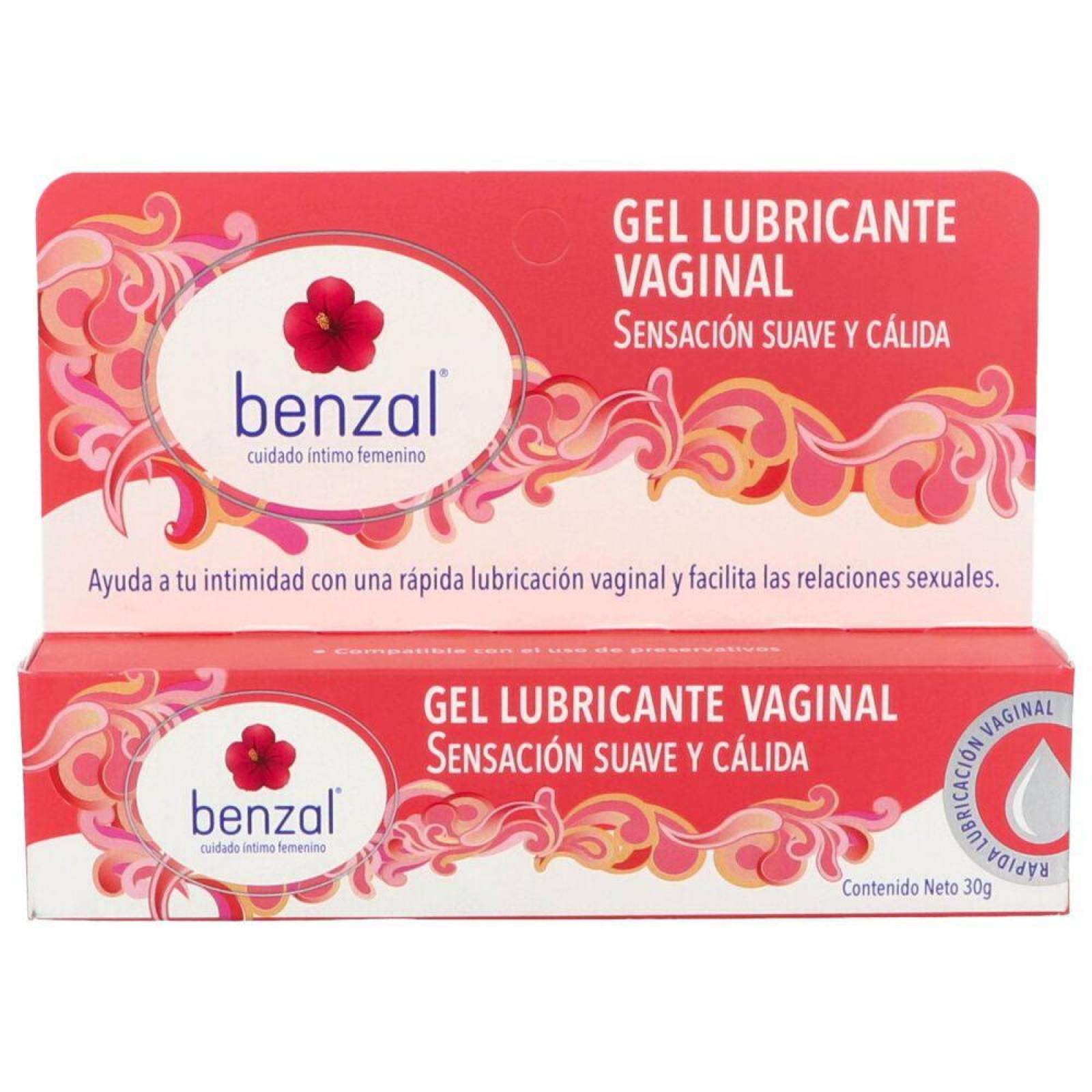 Benzal Gel Lubricante Vaginal Tubo Con 30 g
