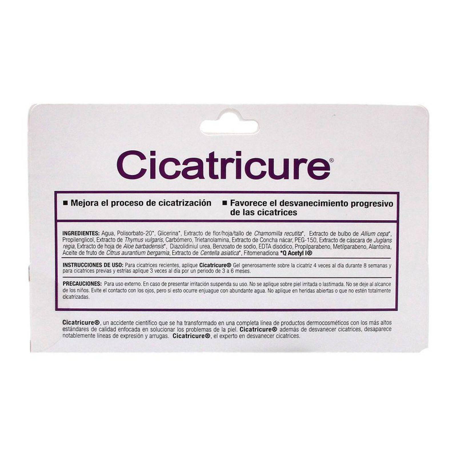 Cicatricure Gel Facial Corporal Cicatrices Y Estrias 60 G 