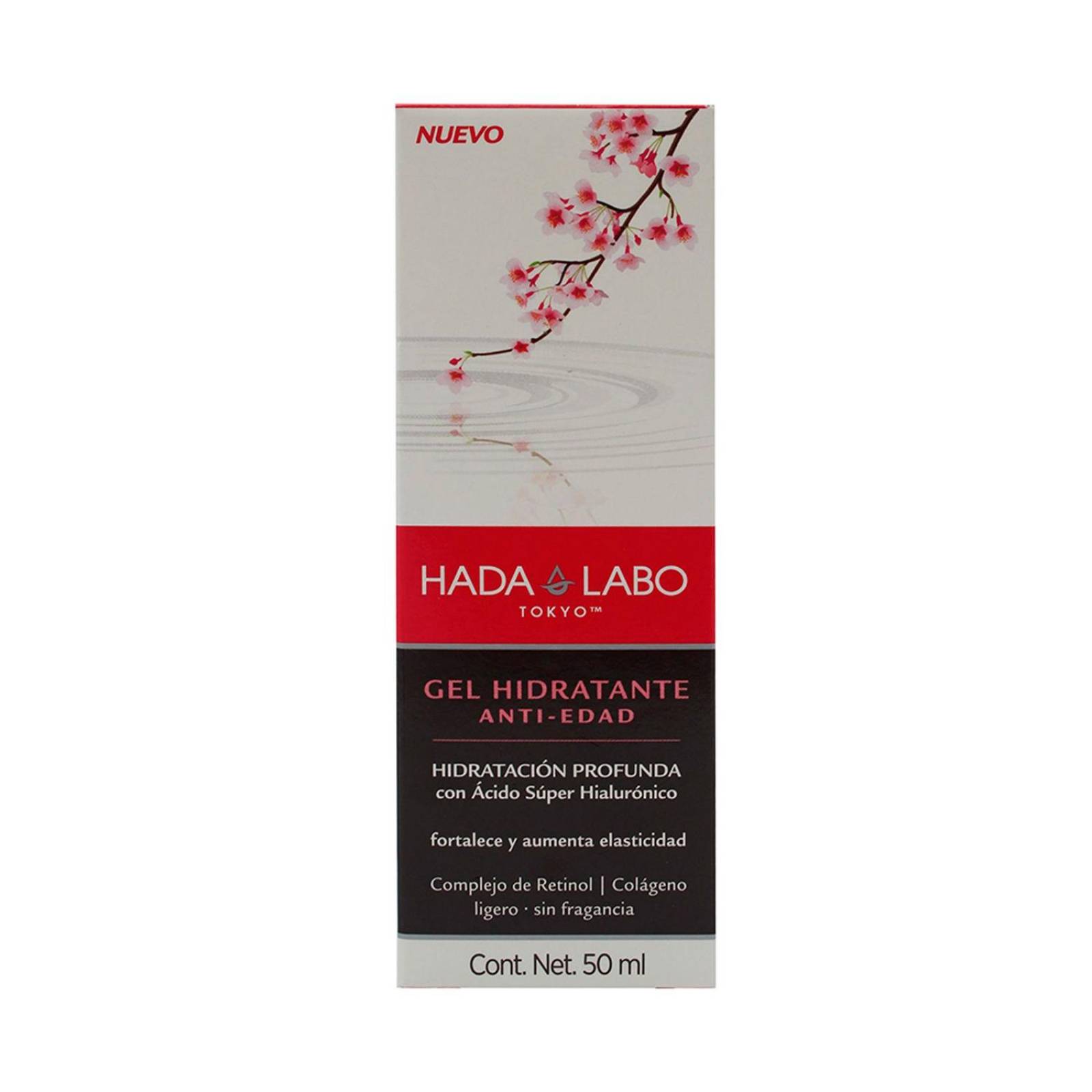 Hada Labo Gel Hidratante Anti-Edad Caja Con Envase Con 50 mL 