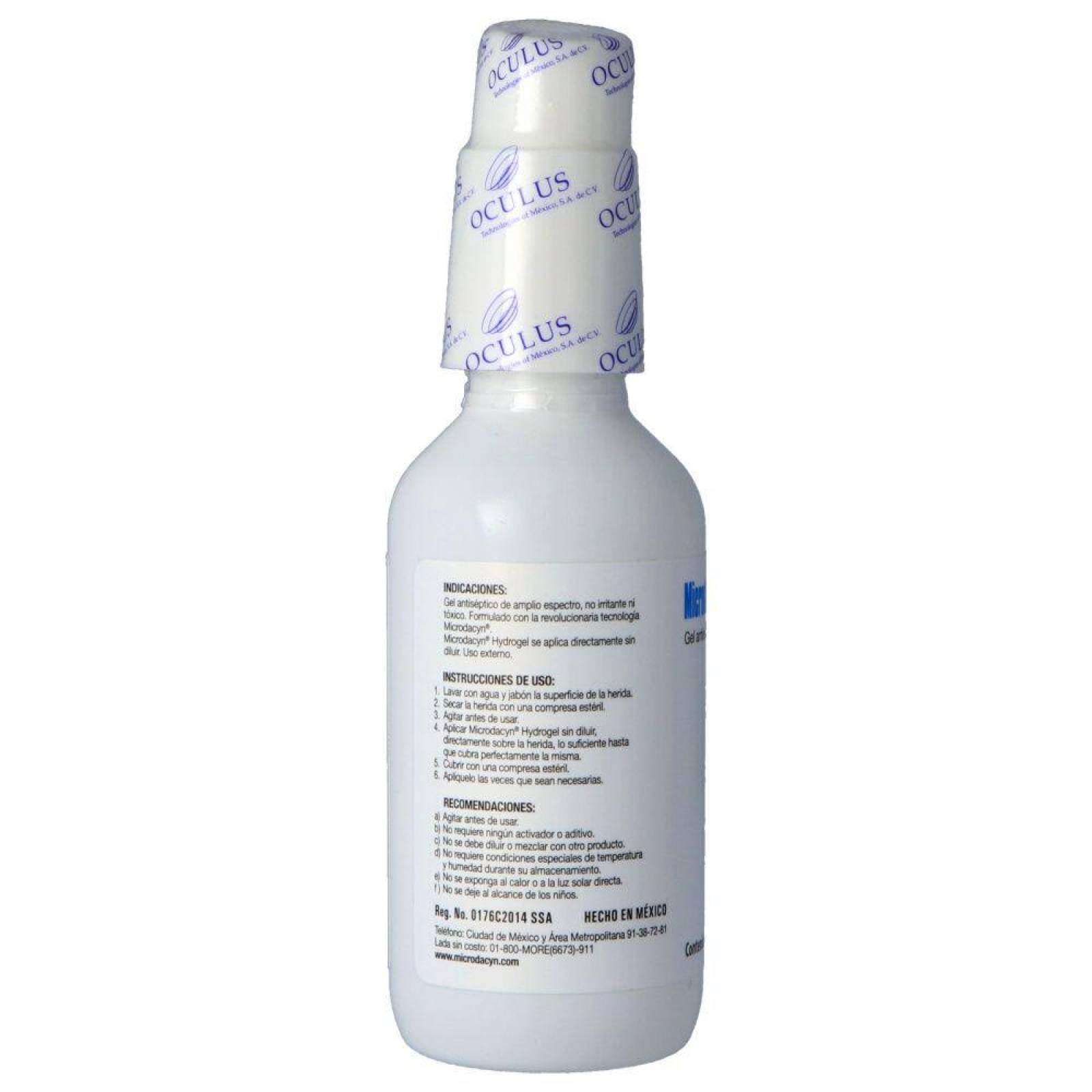 Microdacyn 60 HydroGel 100 g. Frasco Atomizador 