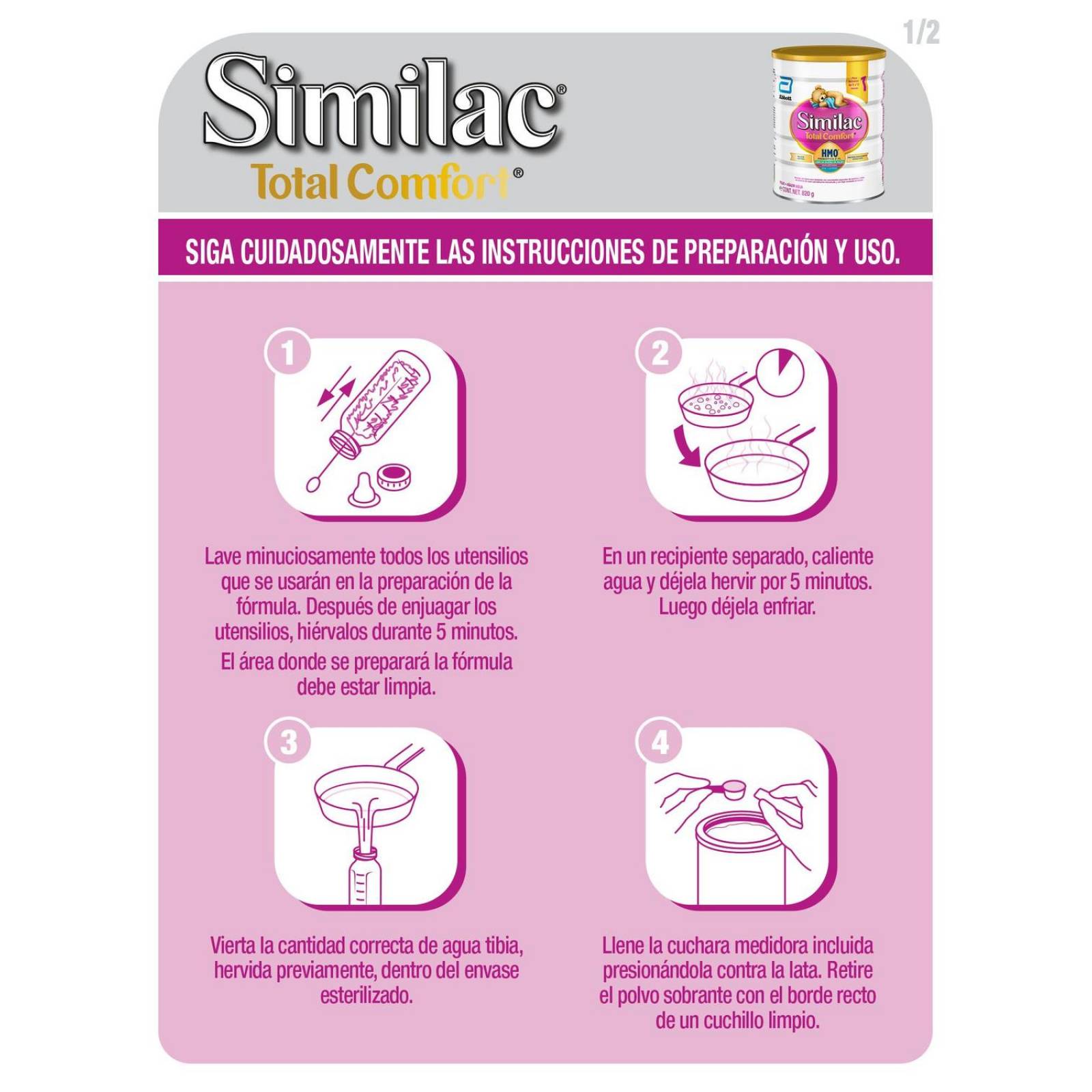 FRM-Similac Total Comfort HA 1 Lata Con 820 g 
