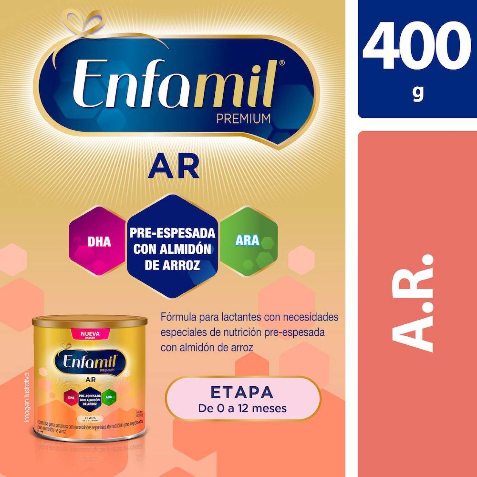 Enfamil Premium A.R. 0-12 meses 400 g 