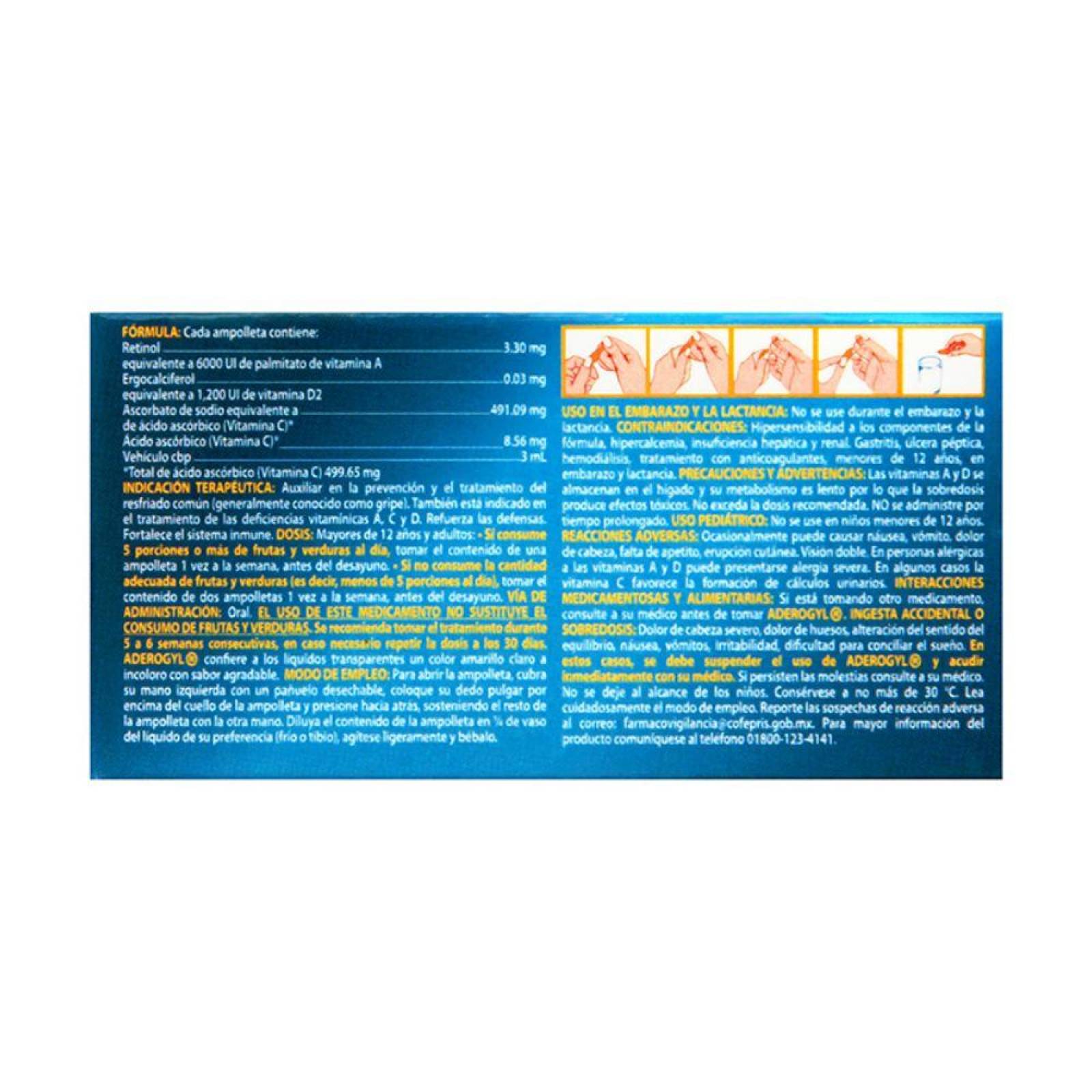 Aderogyl 3 mL Caja Con 1 Ampolleta 