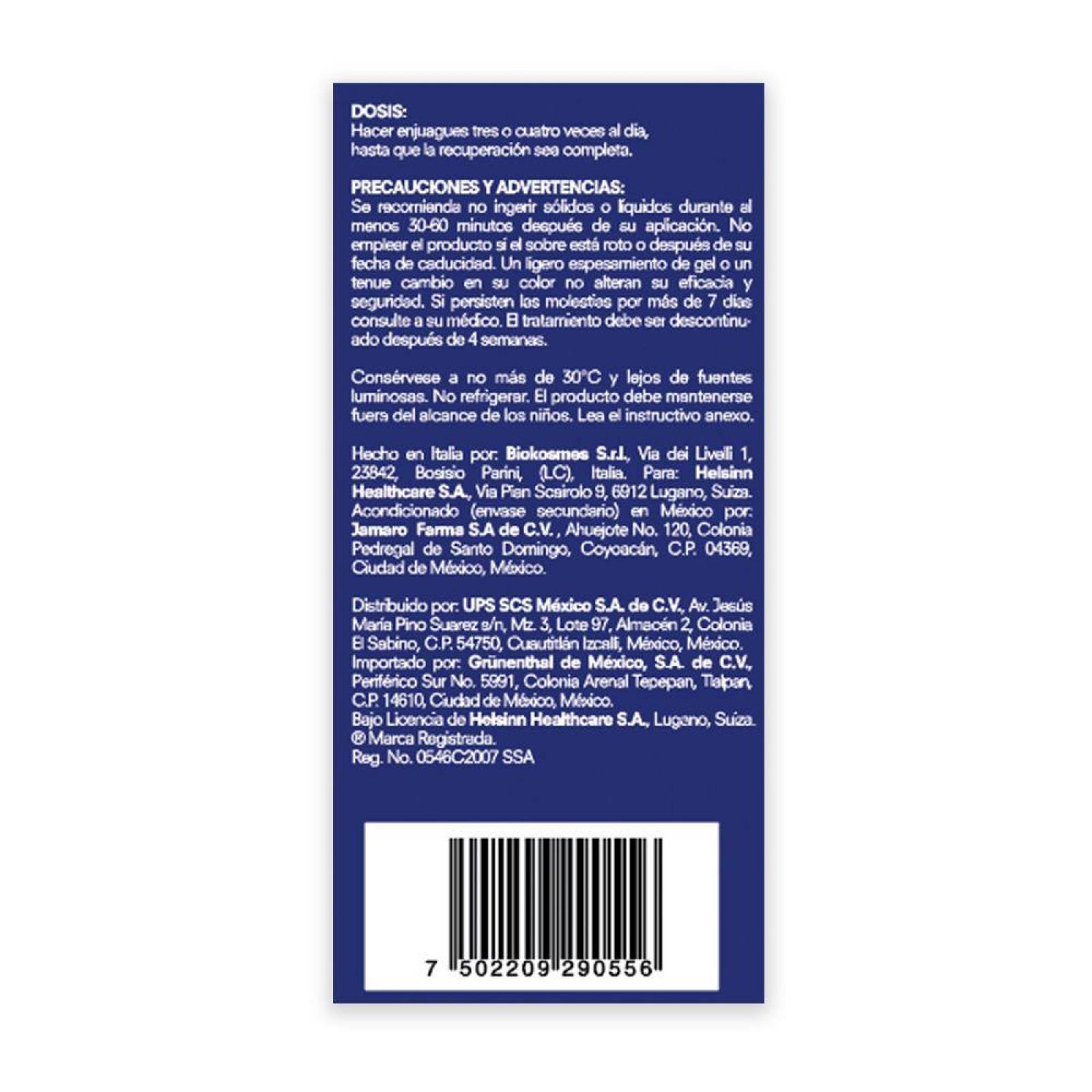 Gelclair Gel Oral Caja Con 10 Sobres 