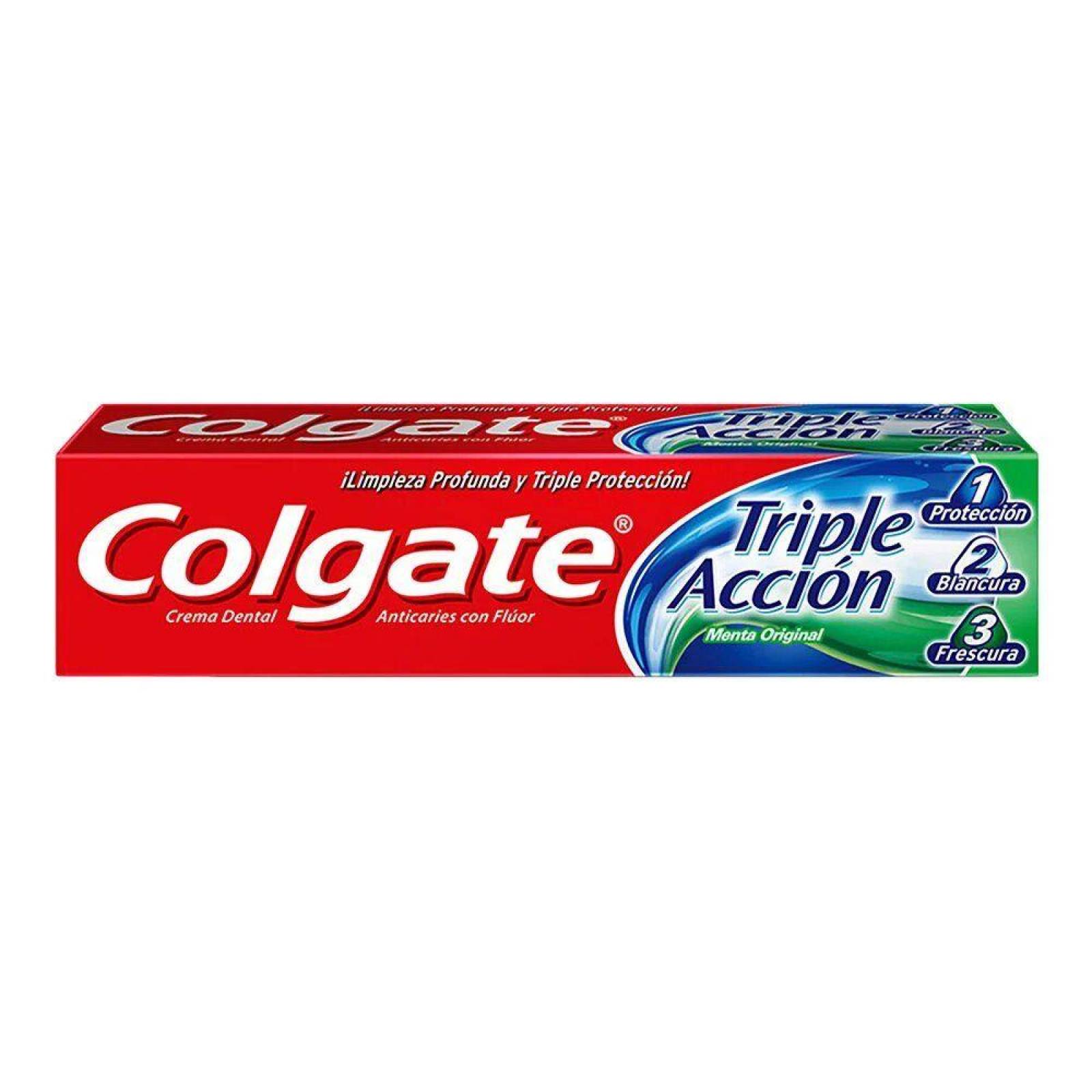 Crema Dental Colgate Triple Acción De 150 Ml 