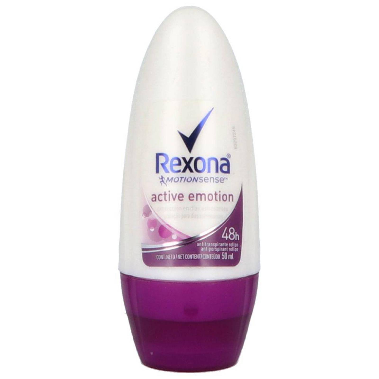 Antitranspirante Rexona Active Emotion Woman Roll-On Con 50 g 
