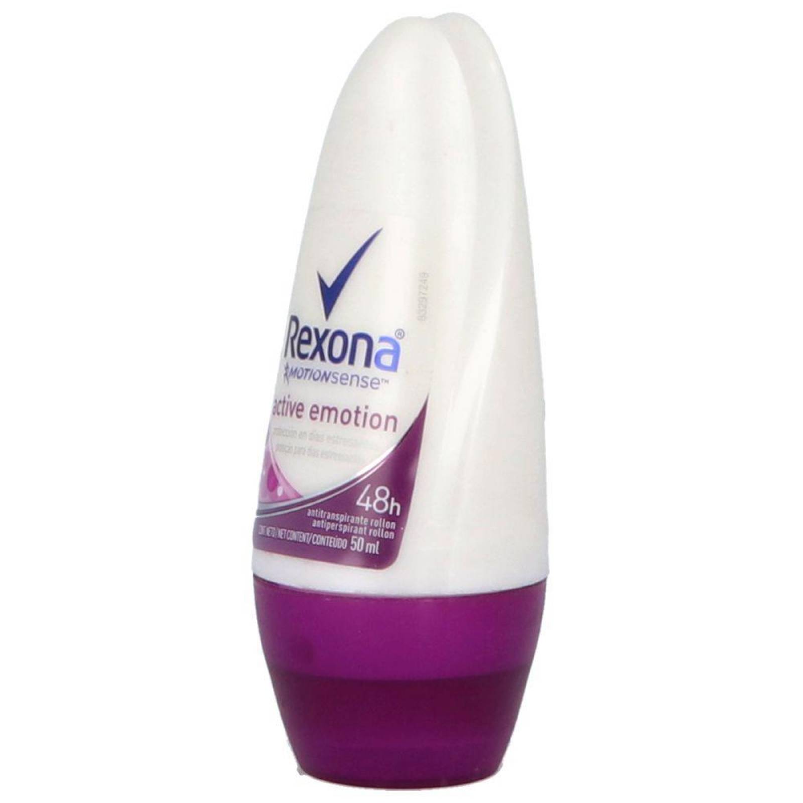 Antitranspirante Rexona Active Emotion Woman Roll-On Con 50 g 