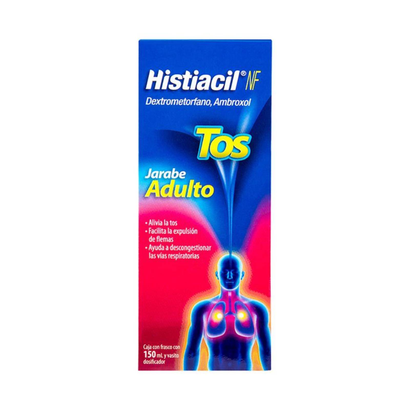 Histiacil NF Jarabe Adulto Frasco Con 150 mL 