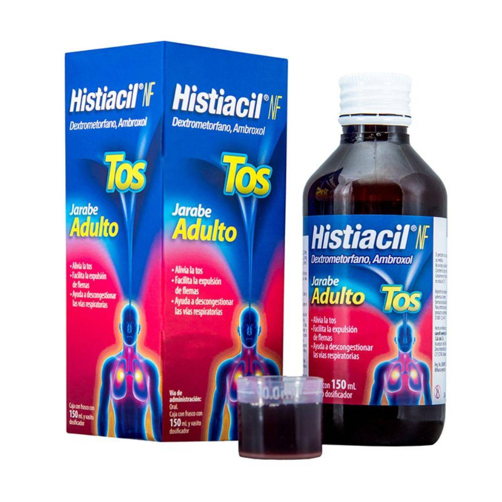 Histiacil NF Jarabe Adulto Frasco Con 150 mL 