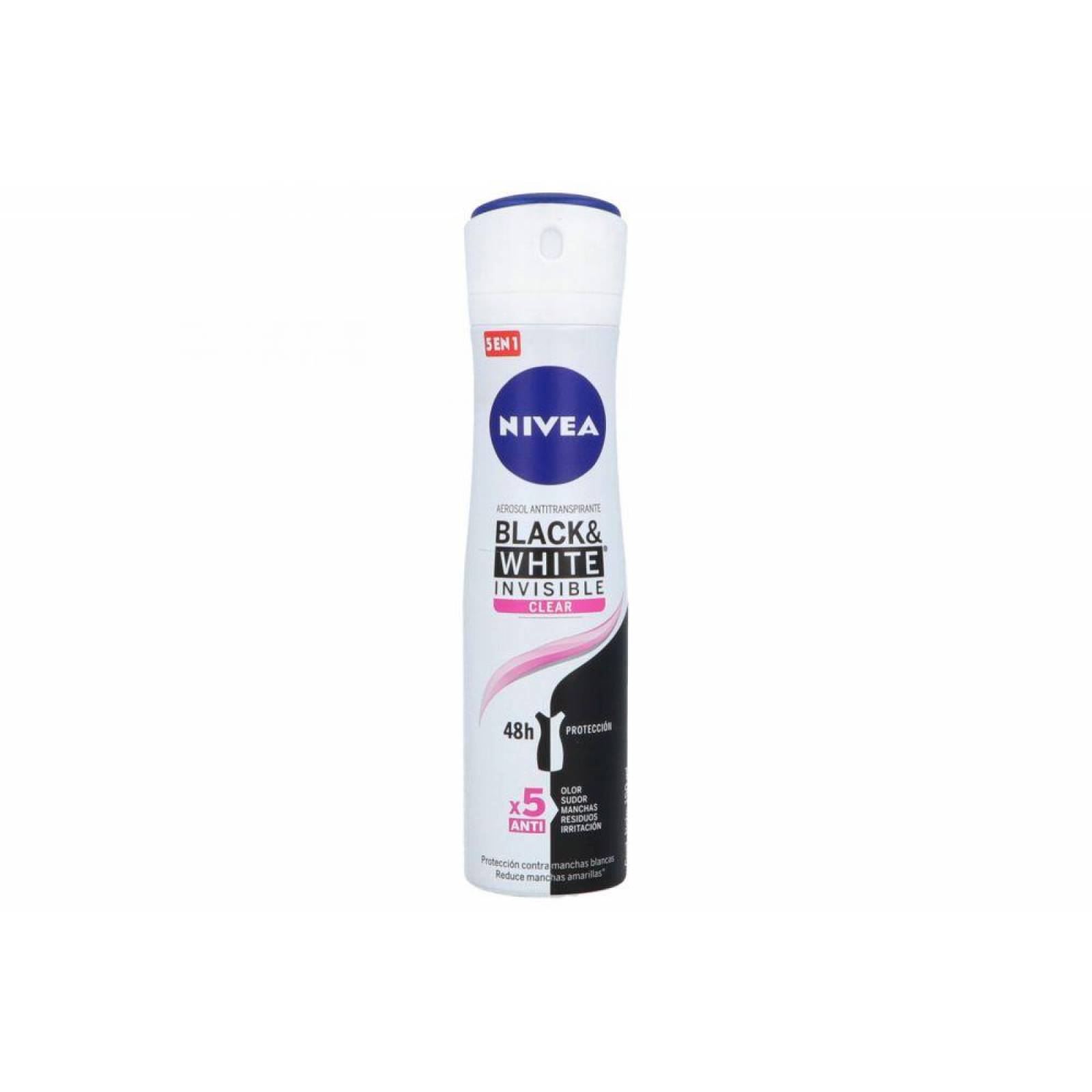 NIVEA Invisible for Black & White Aerosol