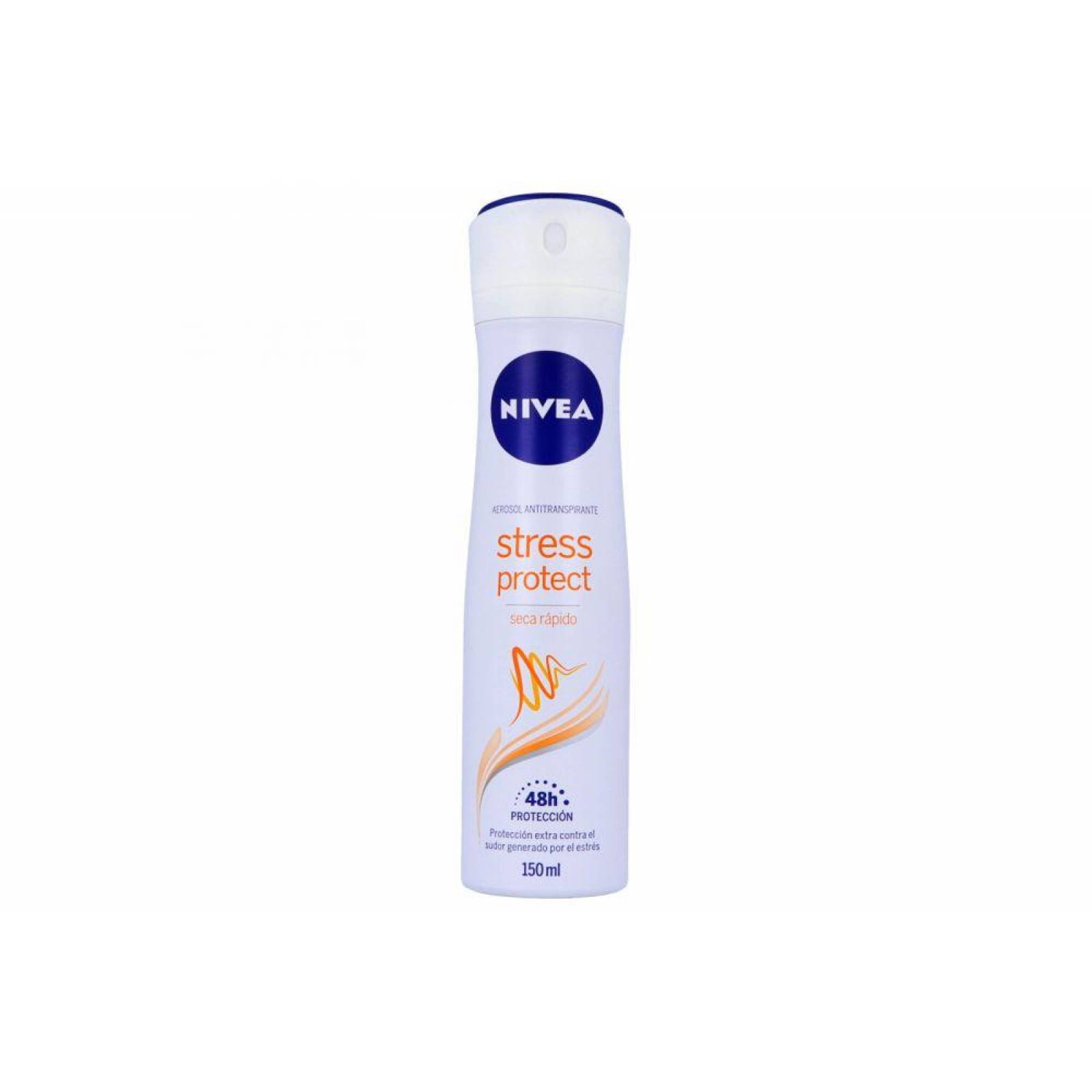 Antitranspirante Nivea Stress Protect En Aerosol Envase Con 150 mL 