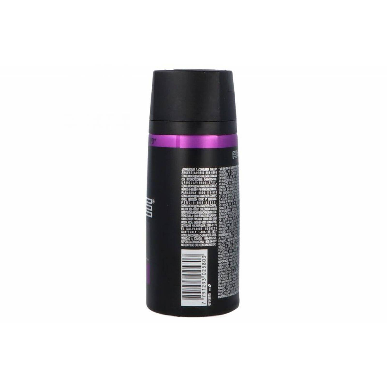 Desodorante Axe Body Spray Excite Frasco Con 150 Ml 