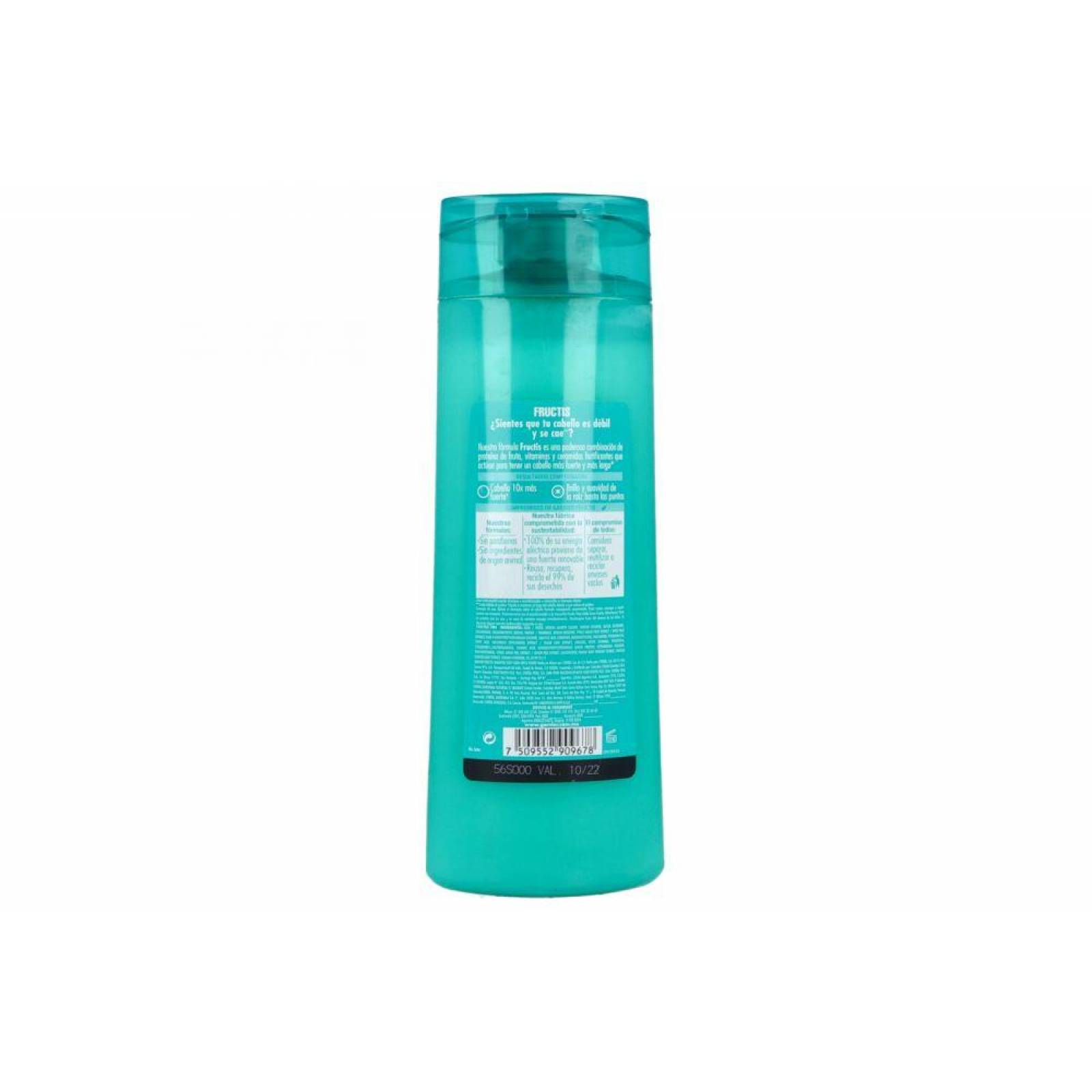 Shampoo Fructis Crece Fuerte 350 ml. 