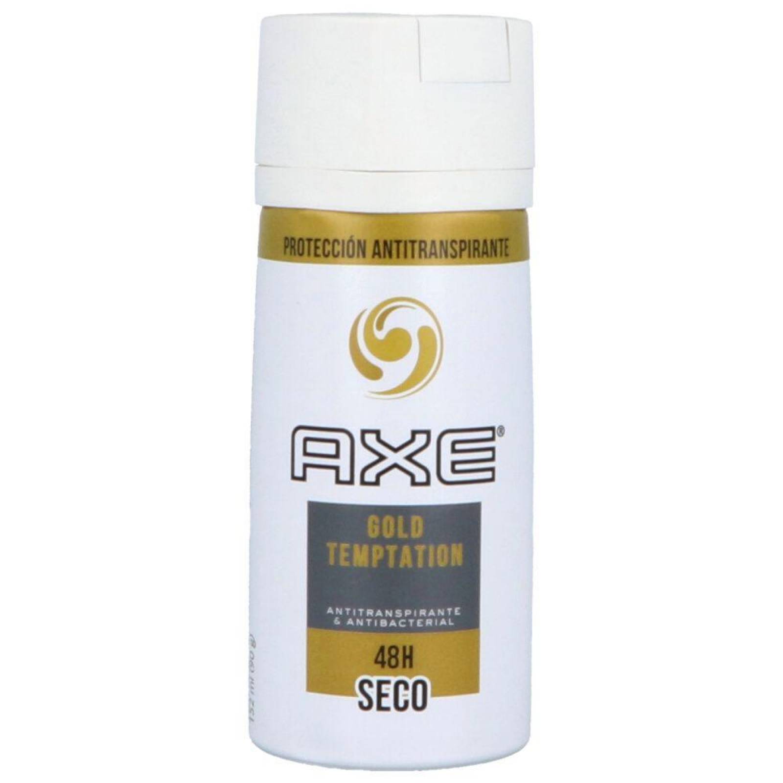 Antitranspirante Axe Gold Temptation Seco En Aerosol Envase Con 152 mL 