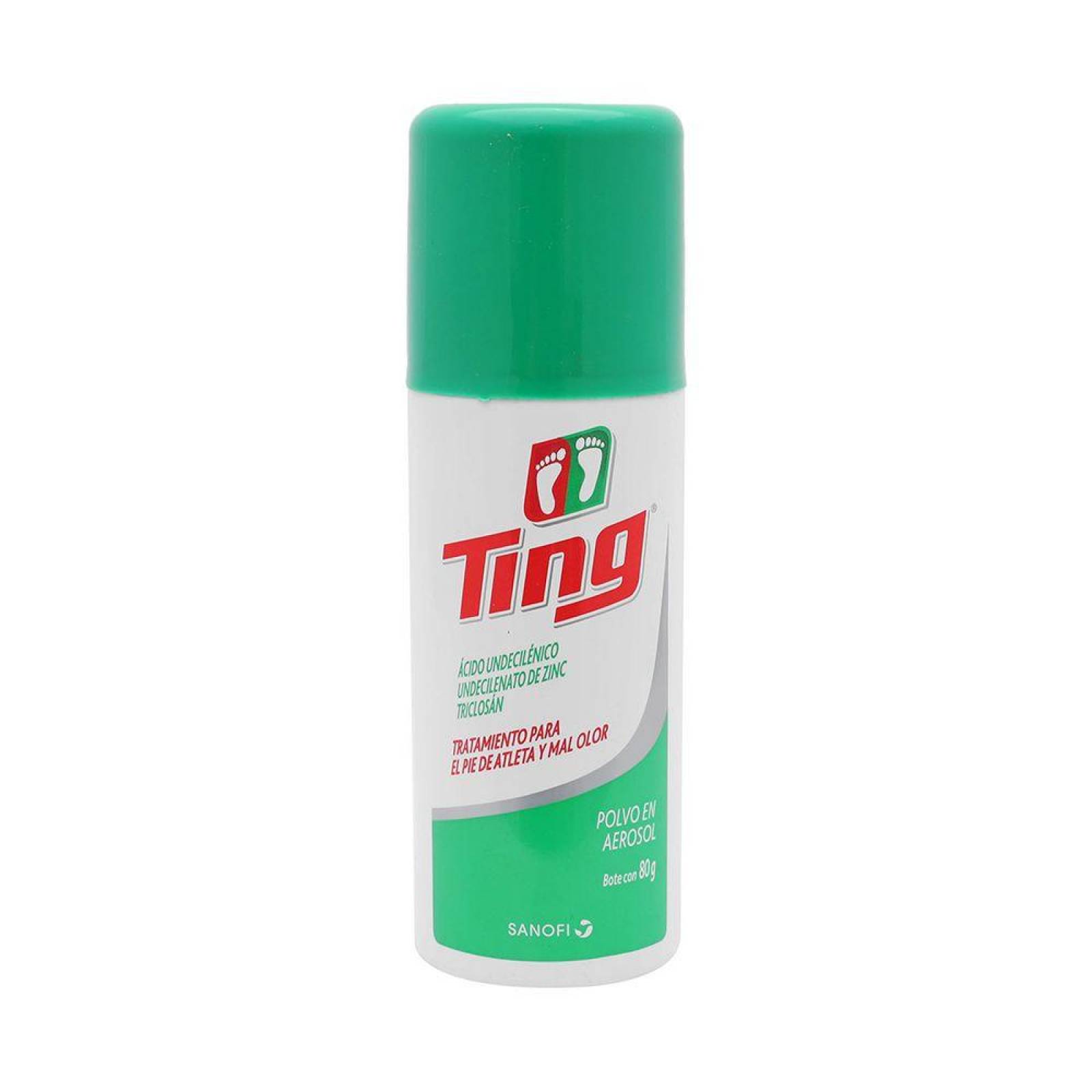 Ting Polvo En Aerosol Frasco Con 80 g 