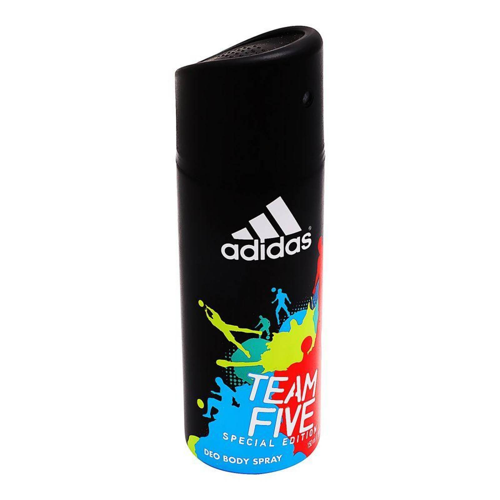 DESODORANTE CORPORAL ADIDAS TEAM FIVE AEROSOL CON 150 ML 