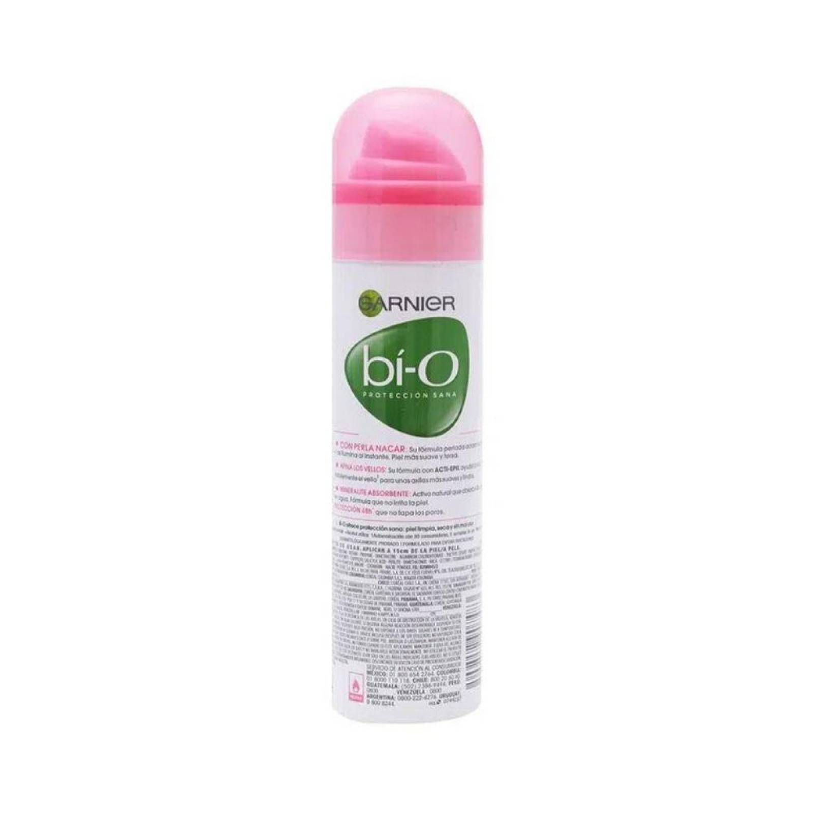 Antitranspirante Garnier Bí-O Clarify Afina Aerosol Envase Con 150 mL 