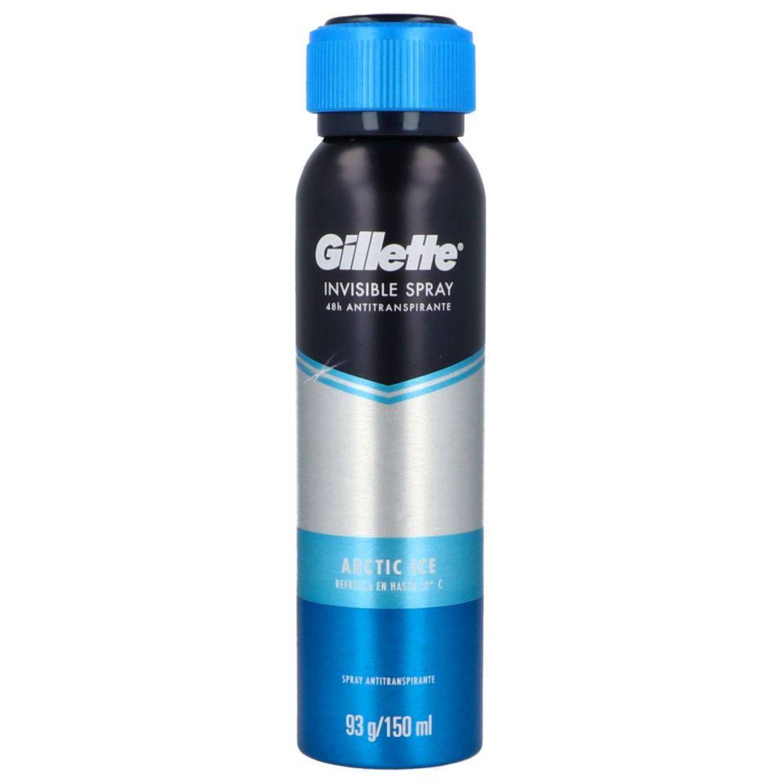Antitranspirante Gillette Endurance Artic Ice Aerosol Envase Con 150 mL 