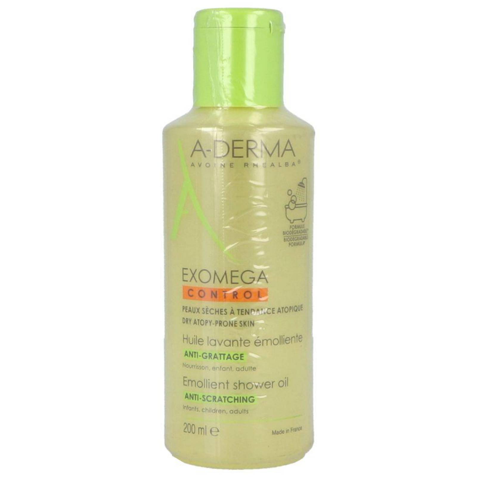 EXOMEGA A-DERMA ACEITE DE DUCHA FRASCO CON 200 ML 
