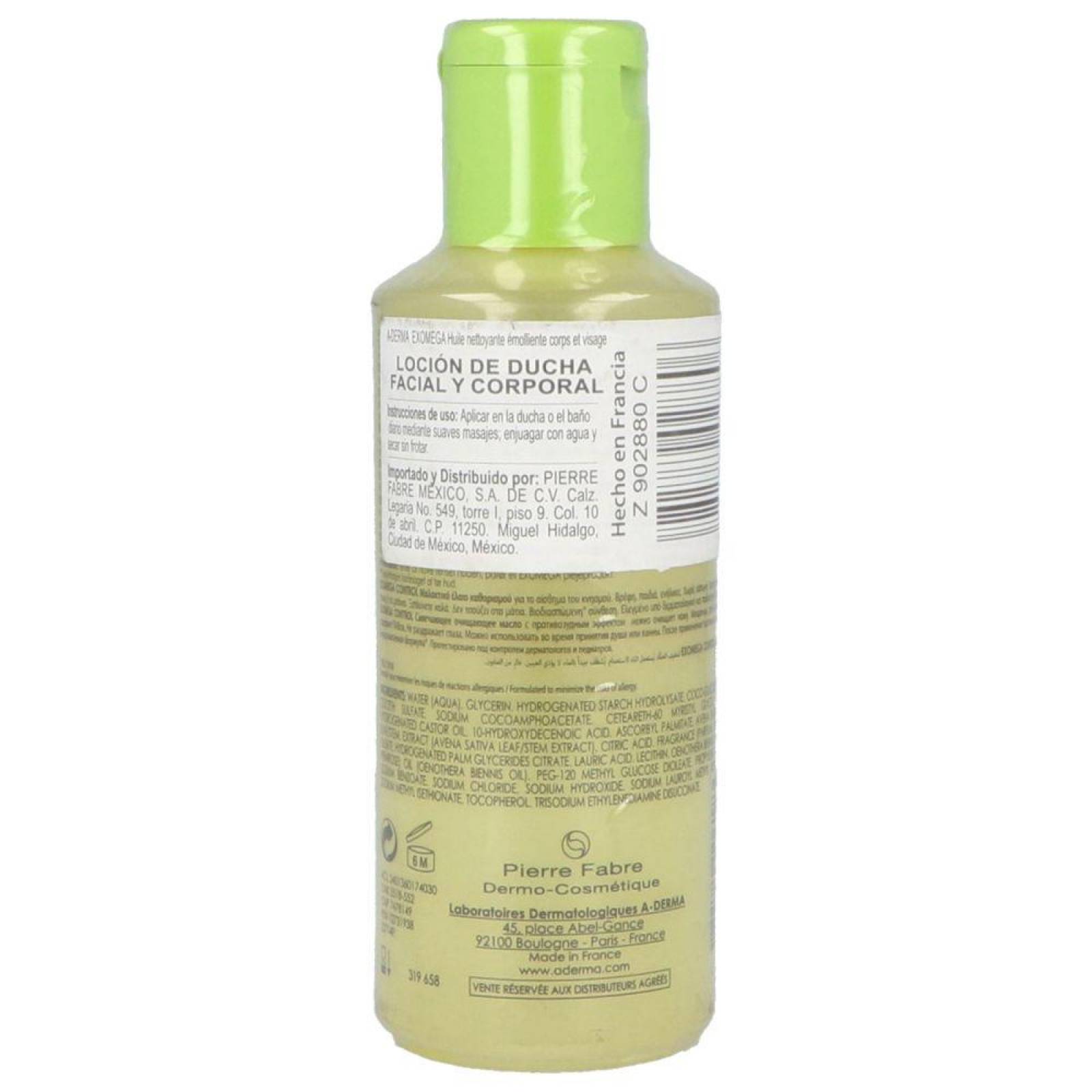 EXOMEGA A-DERMA ACEITE DE DUCHA FRASCO CON 200 ML 