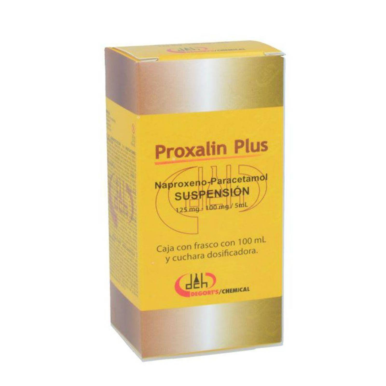Proxalin-Plus Suspensión Caja Con 100 mL 